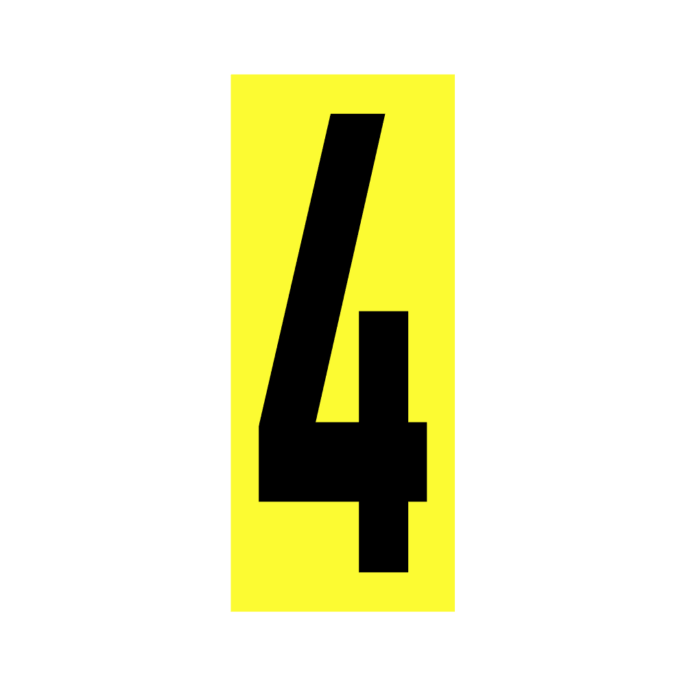 Kart Numbers - Race Rally Supplies