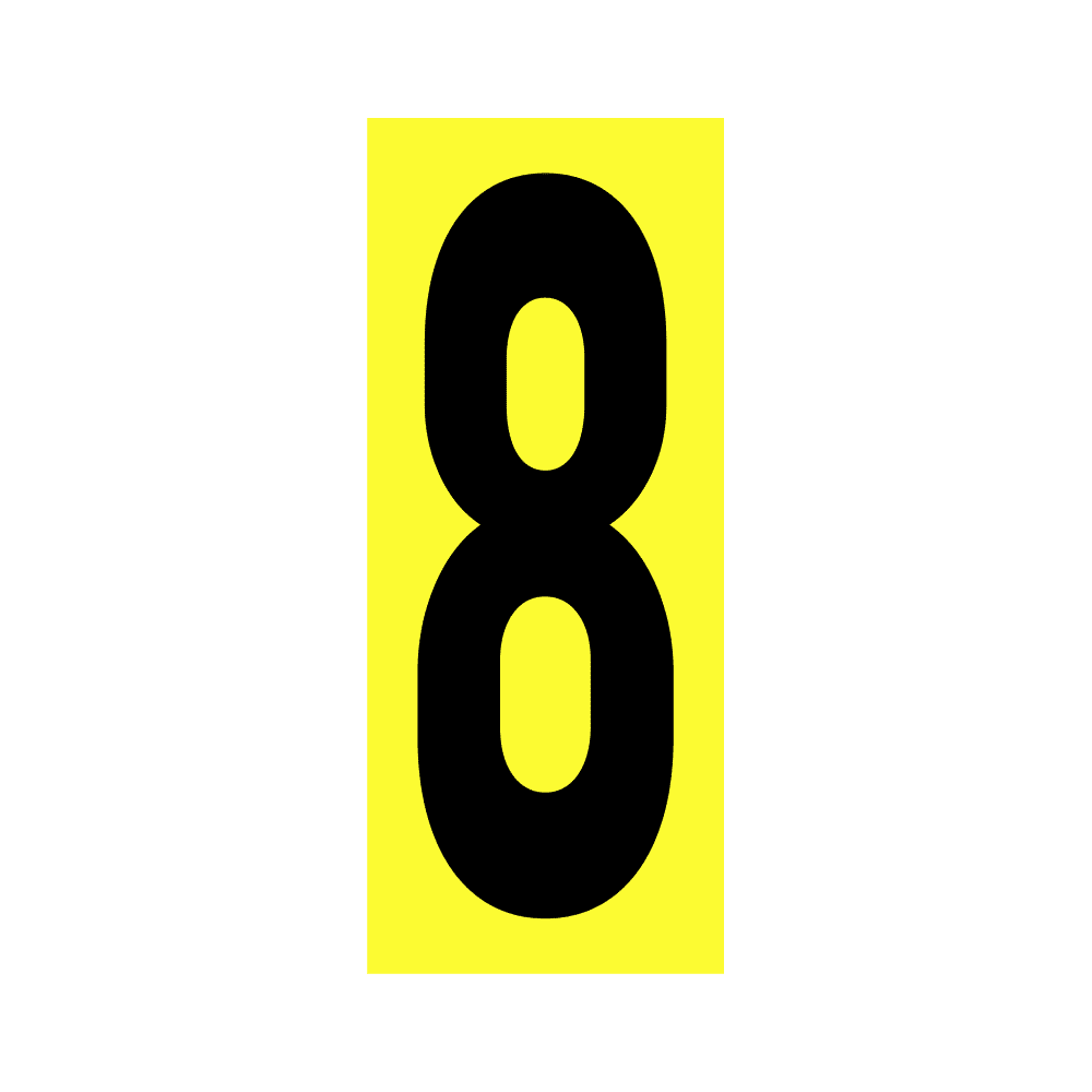Kart Numbers - Race Rally Supplies