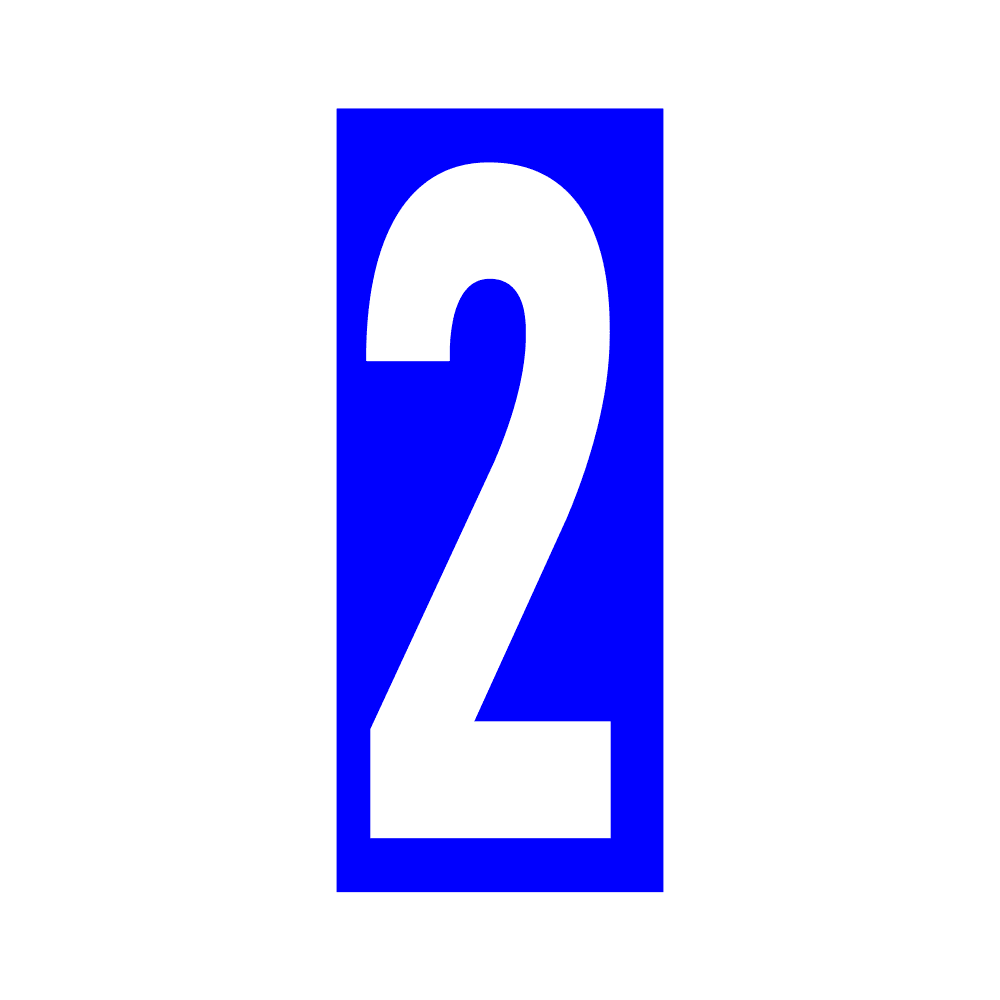Kart Numbers - Race Rally Supplies