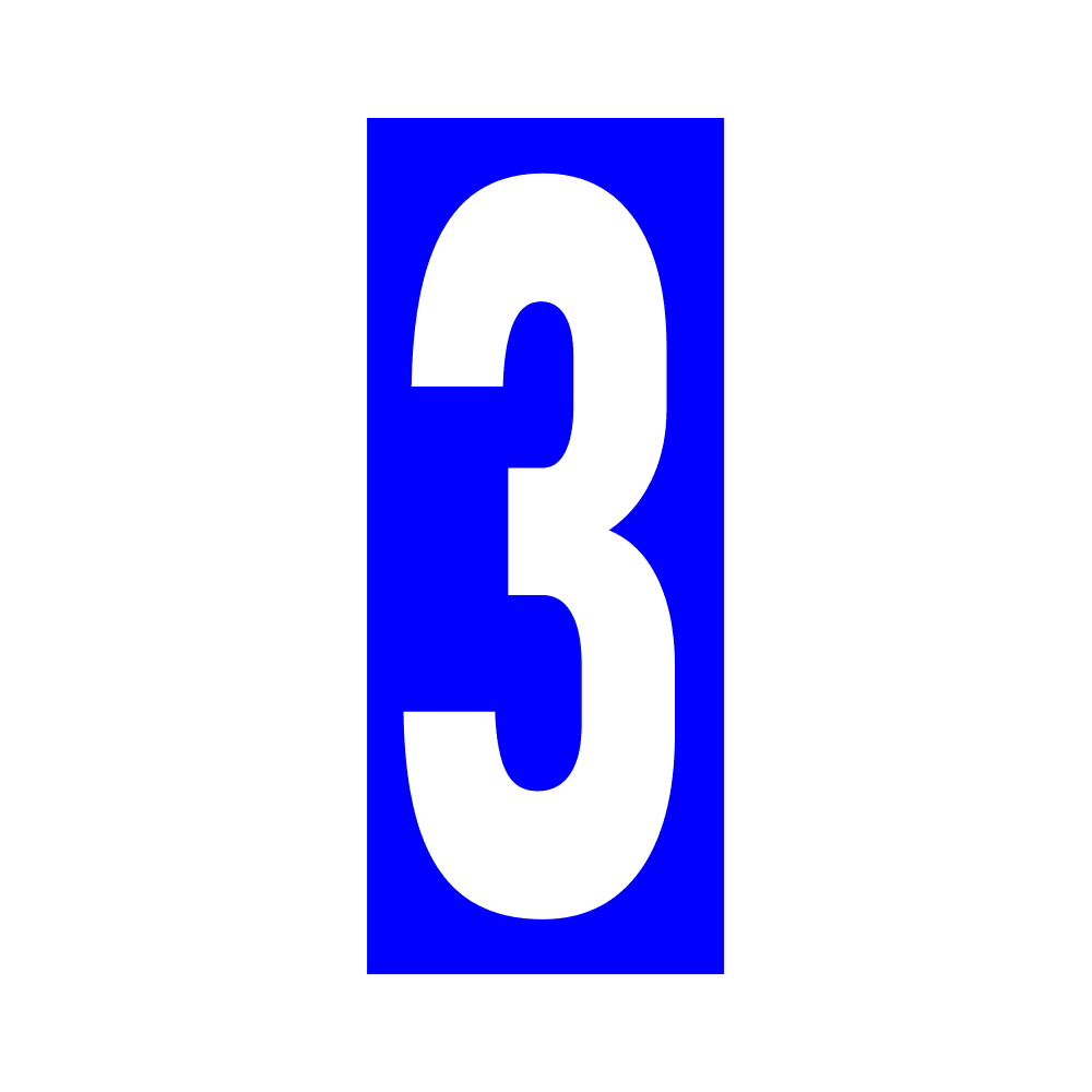 Kart Numbers - Race Rally Supplies