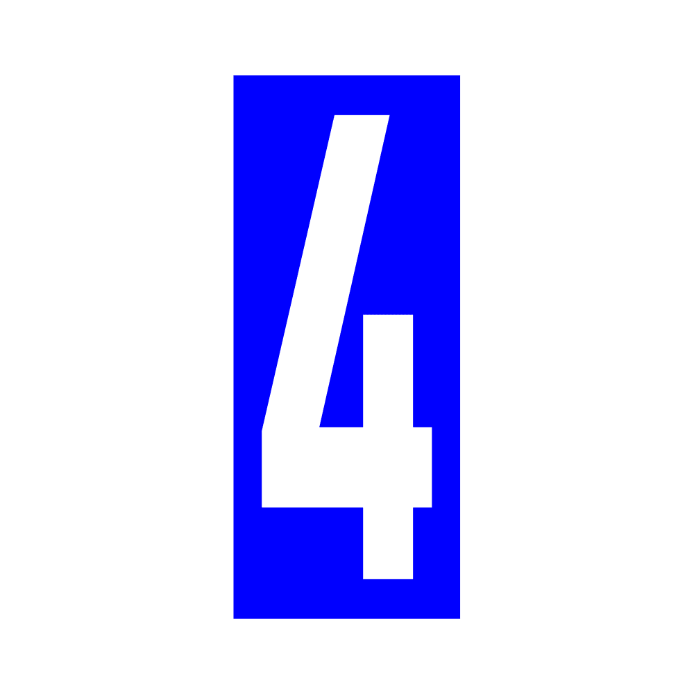Kart Numbers - Race Rally Supplies