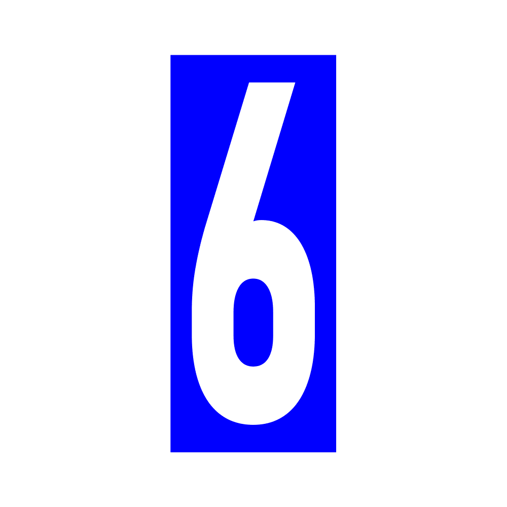 Kart Numbers - Race Rally Supplies