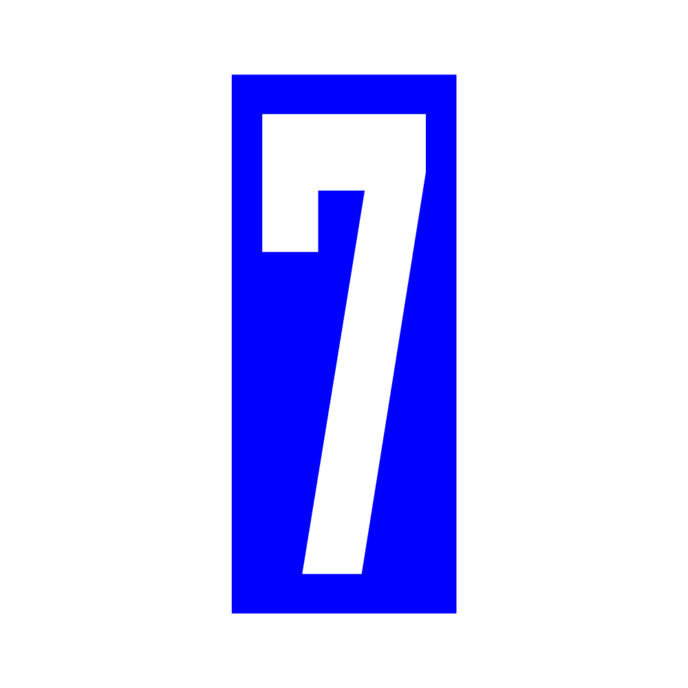 Kart Numbers - Race Rally Supplies