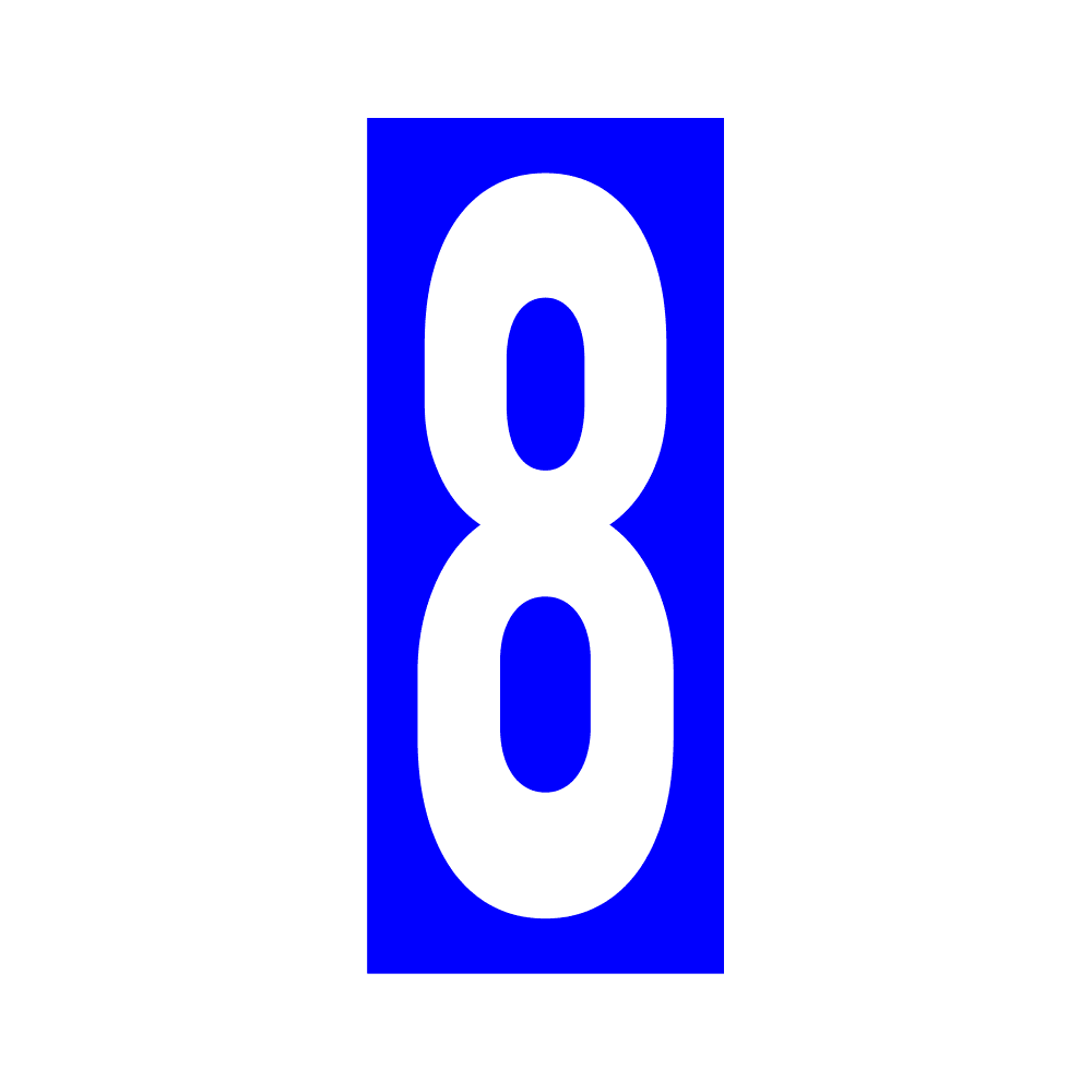 Kart Numbers - Race Rally Supplies