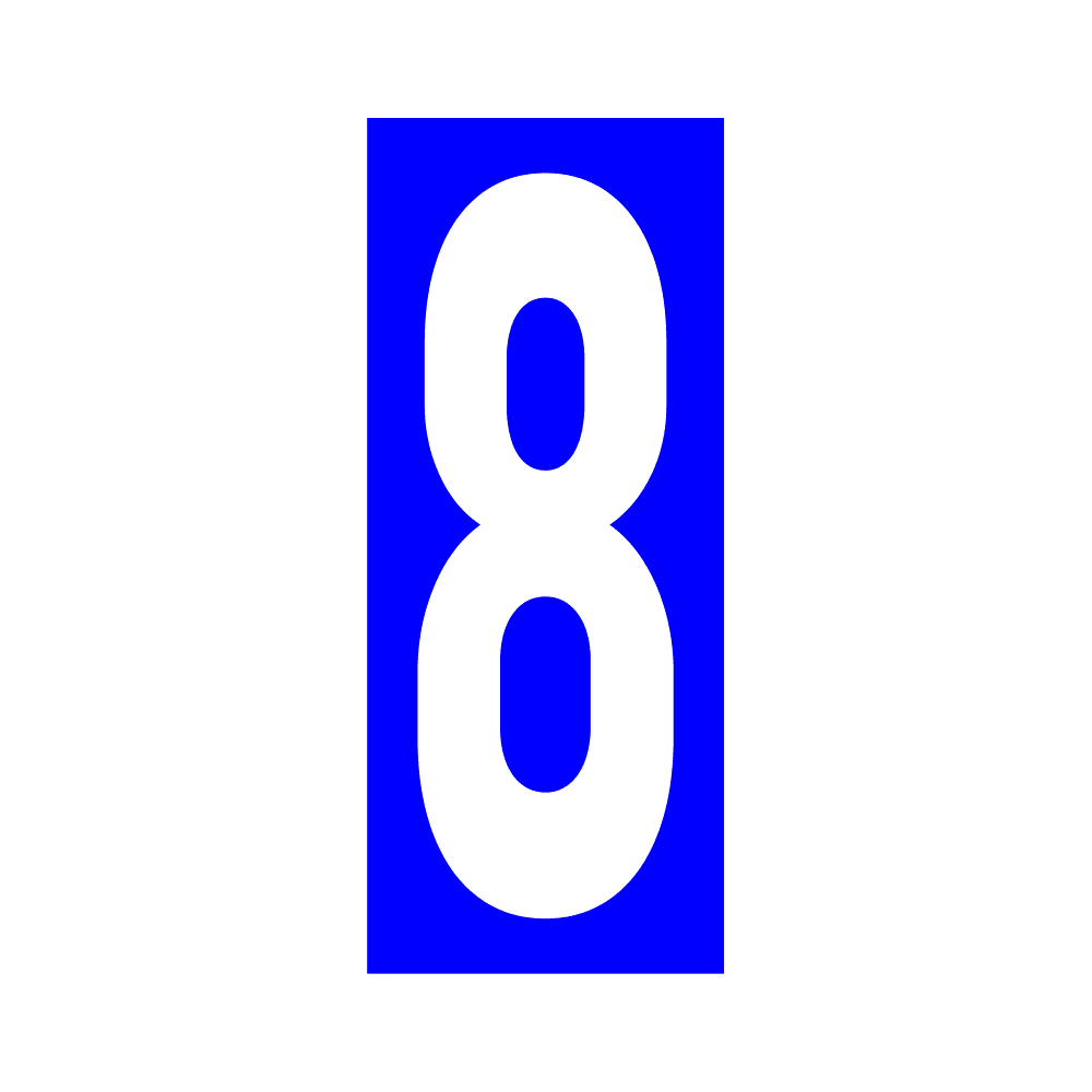Kart Numbers - Race Rally Supplies