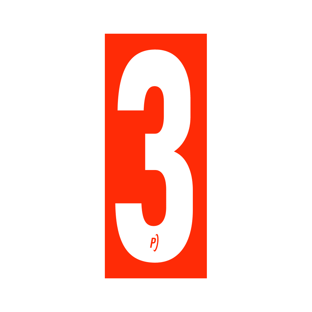 Kart Numbers - Race Rally Supplies