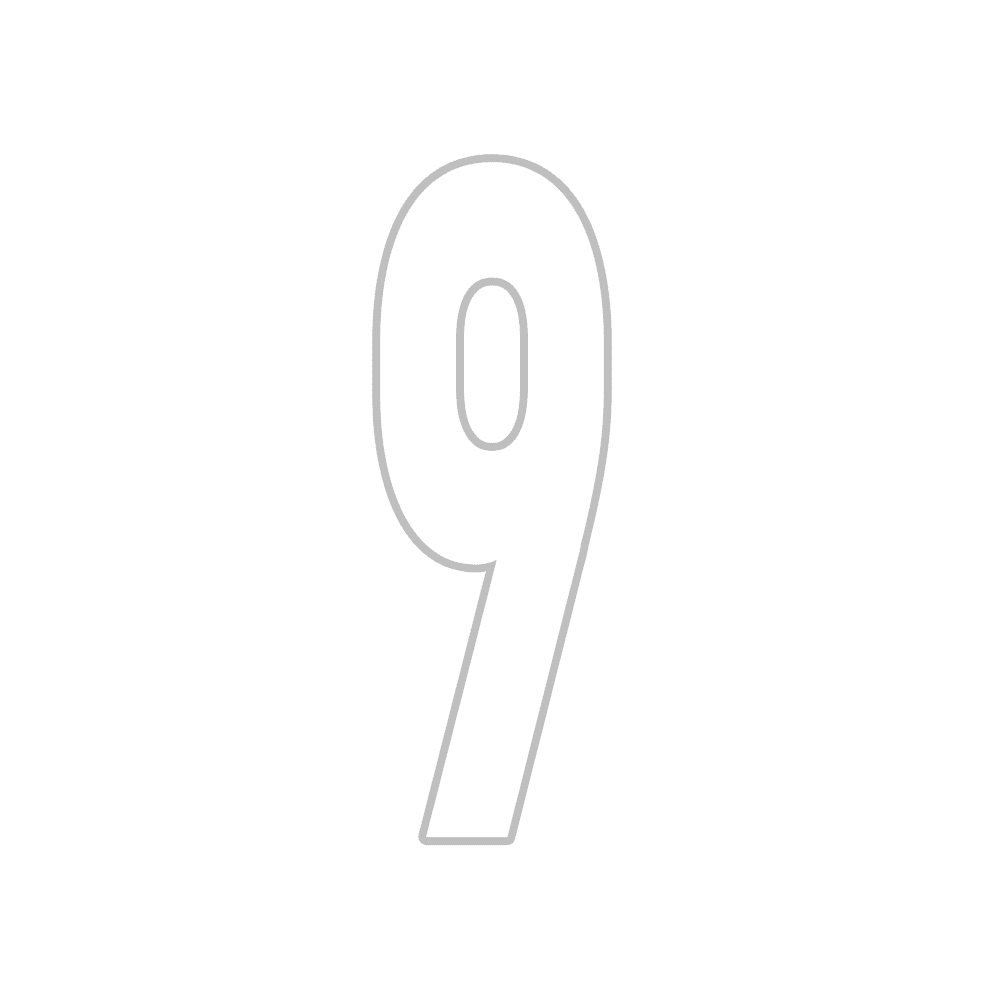 Kart Numbers - Race Rally Supplies