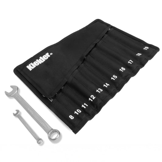 Kielder 11pc Pro-Grade Combination Spanner Set - Race Rally Supplies