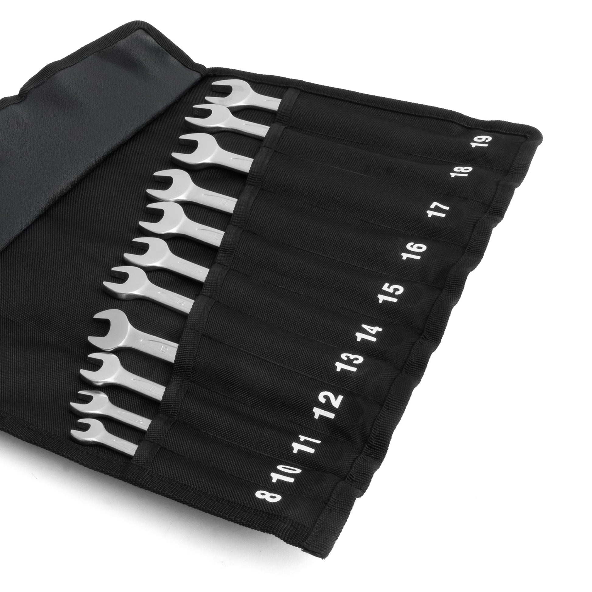 Kielder 11pc Pro - Grade Combination Spanner Set - Race Rally Supplies