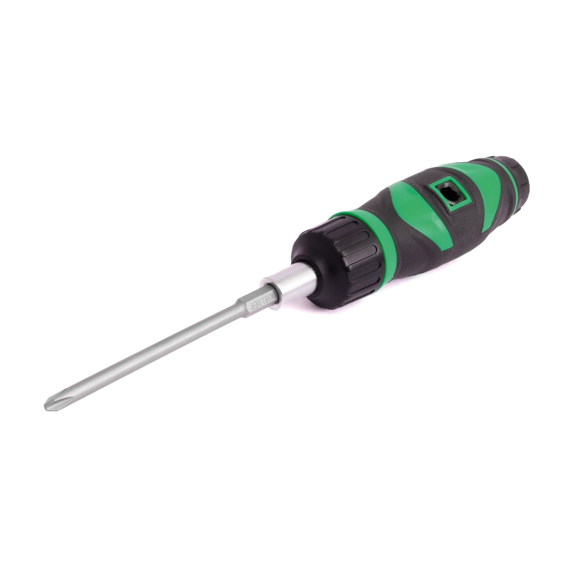 Kielder Ratchet Screwdriver Handle with PH2 & SL5 Bits - Race Rally Supplies