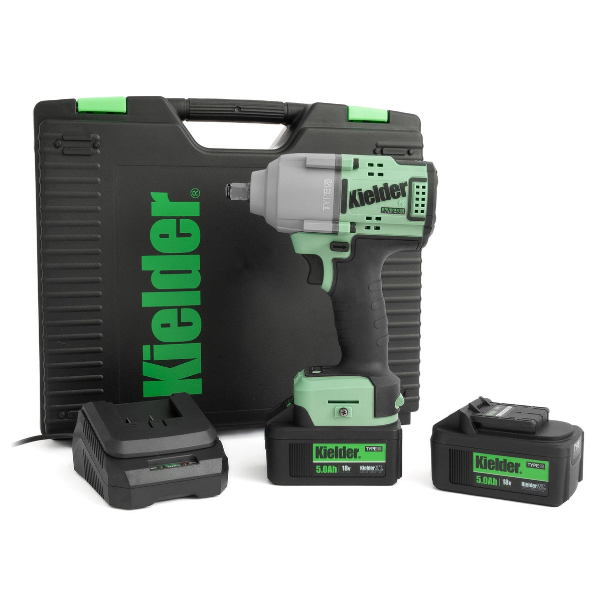 Kielder TYPE18-180 18v 1/2" Mid Torque Impact Wrench - Race Rally Supplies