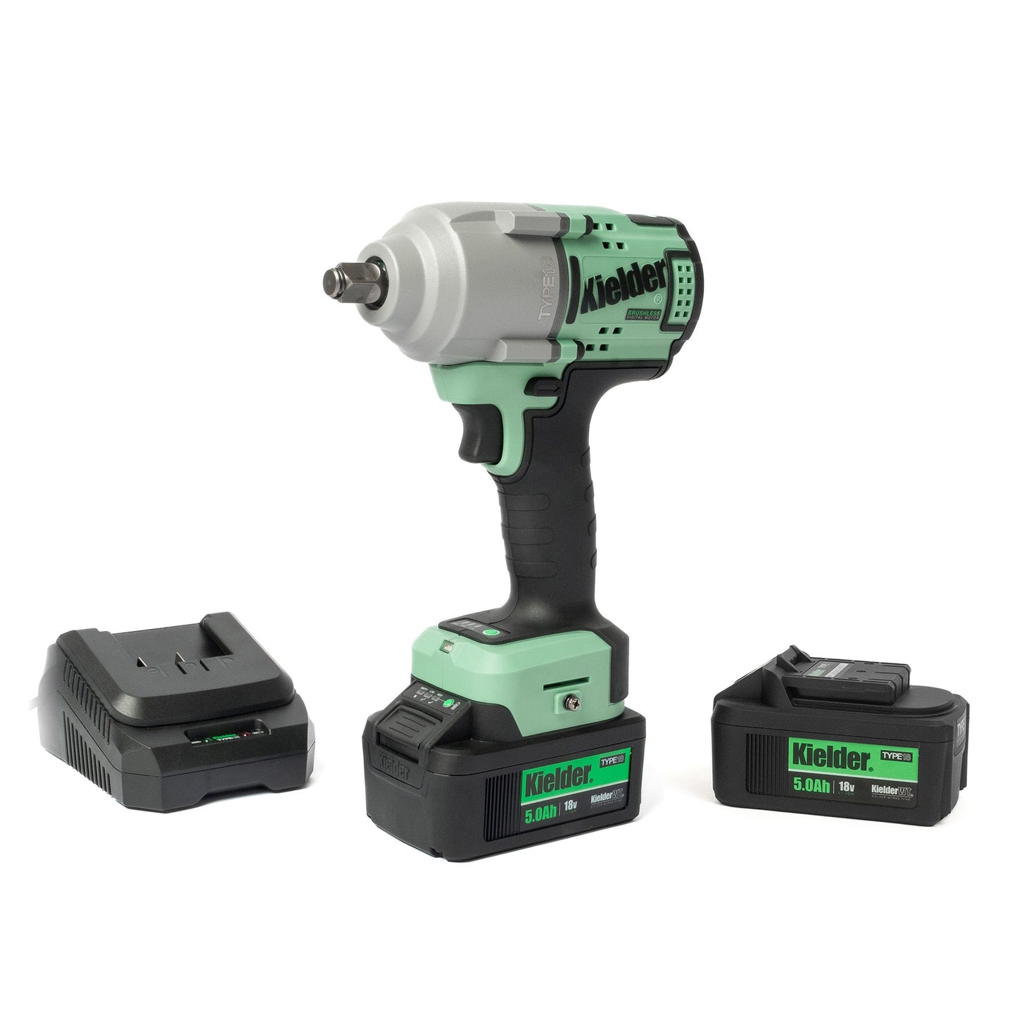 Kielder TYPE18 - 180 18v 1/2" Mid Torque Impact Wrench - Race Rally Supplies