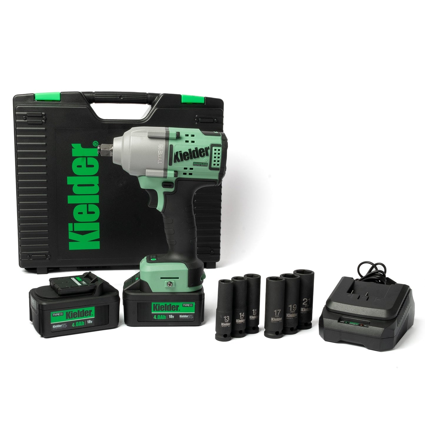 Kielder TYPE18-180 18v 1/2" Mid Torque Impact Wrench - Race Rally Supplies