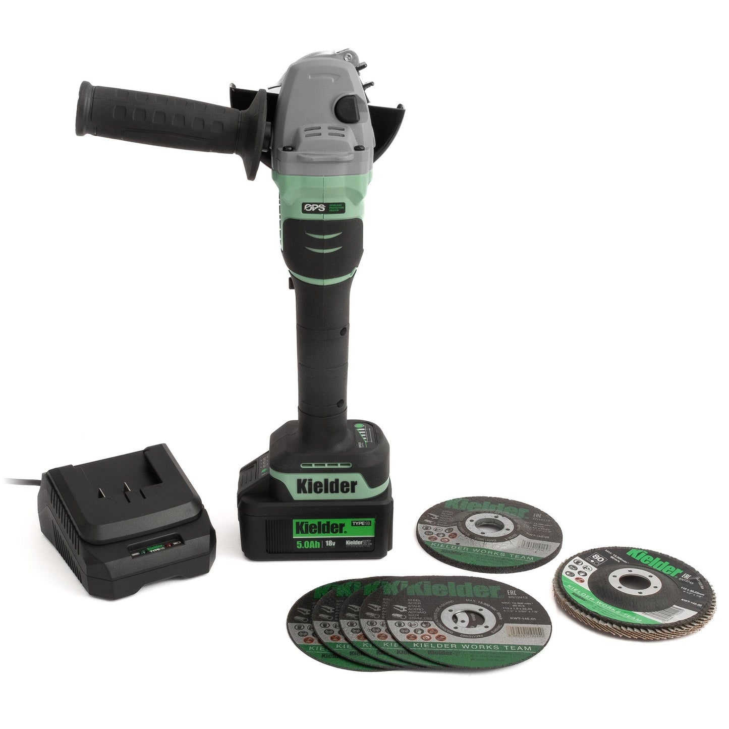 Kielder TYPE18 18v 115mm Angle Grinder - Race Rally Supplies