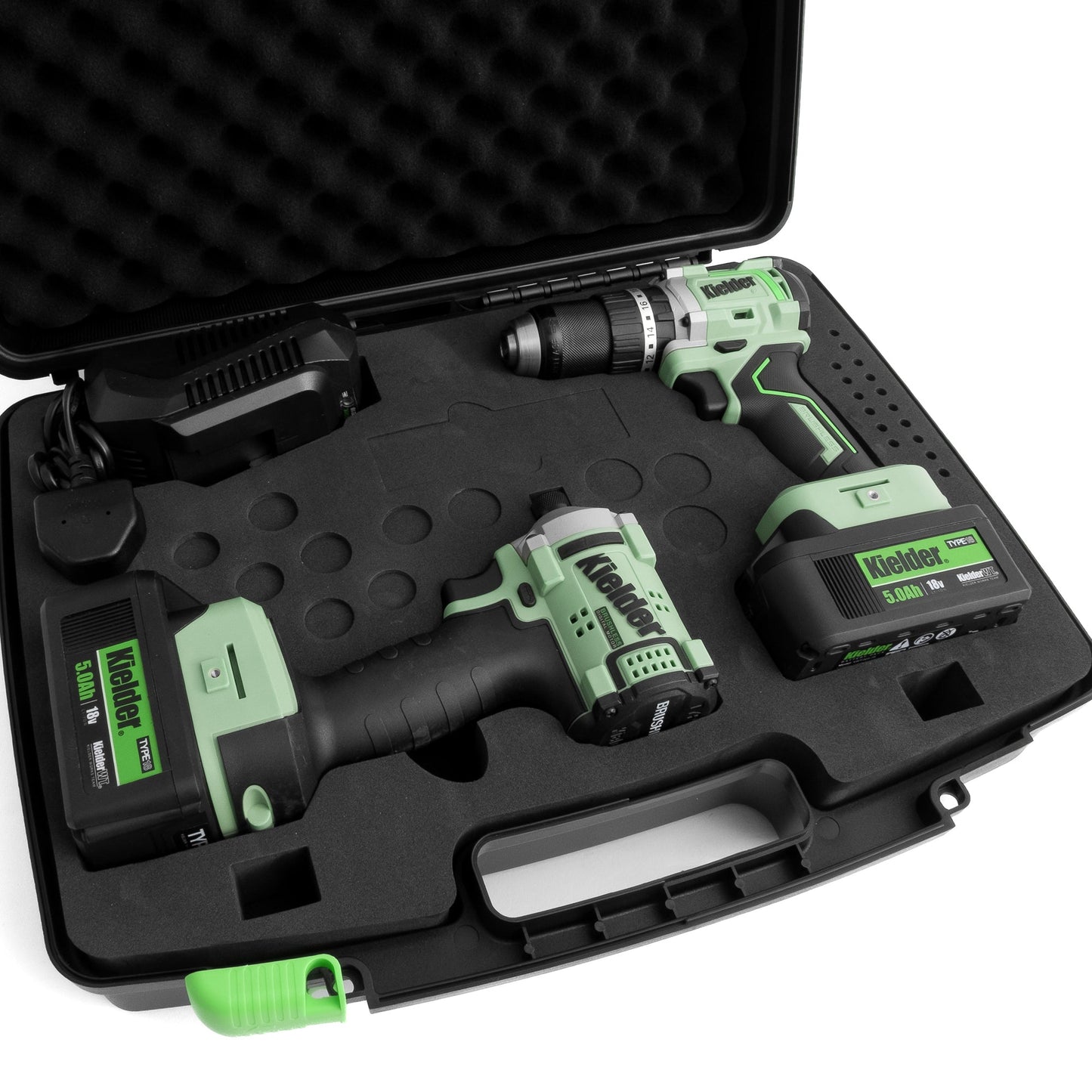 Kielder TYPE18 18v Combi Drill & Impact Driver Duo Twin Pack - Race Rally Supplies