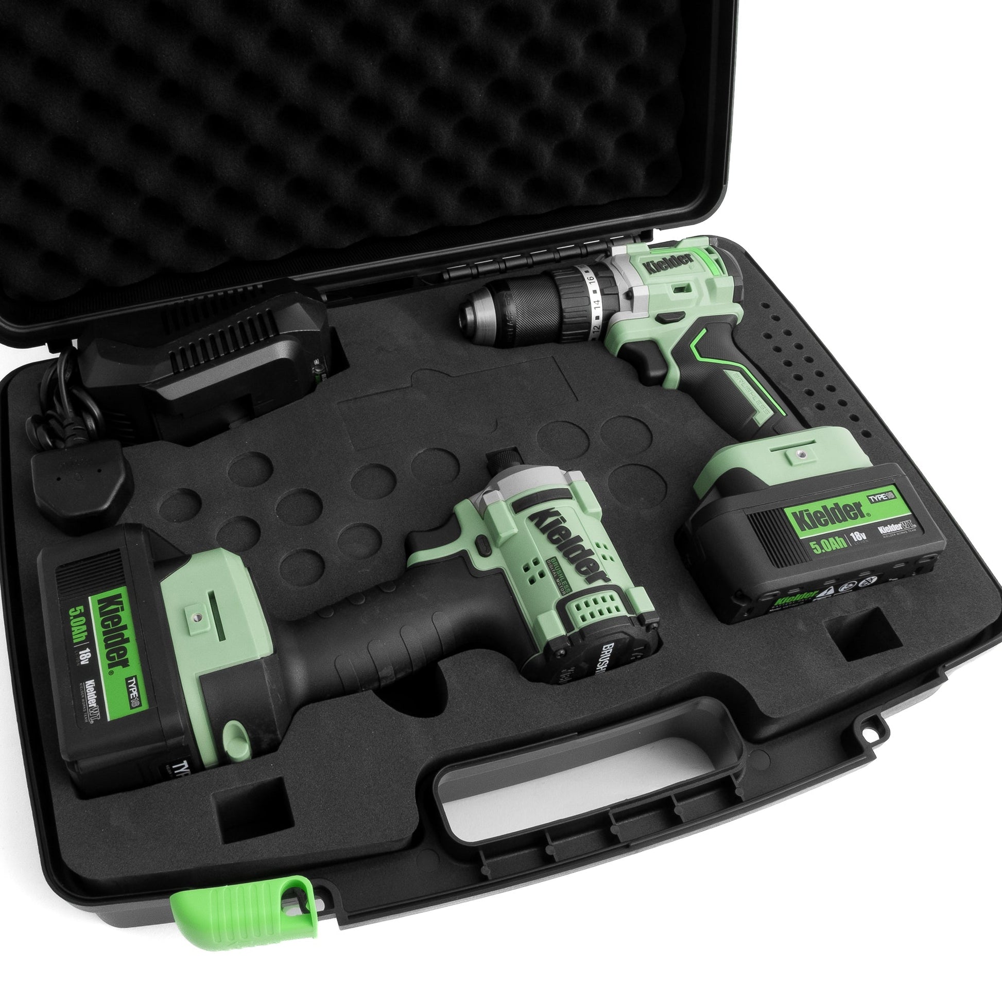 Kielder TYPE18 18v Combi Drill & Impact Driver Duo Twin Pack - Race Rally Supplies