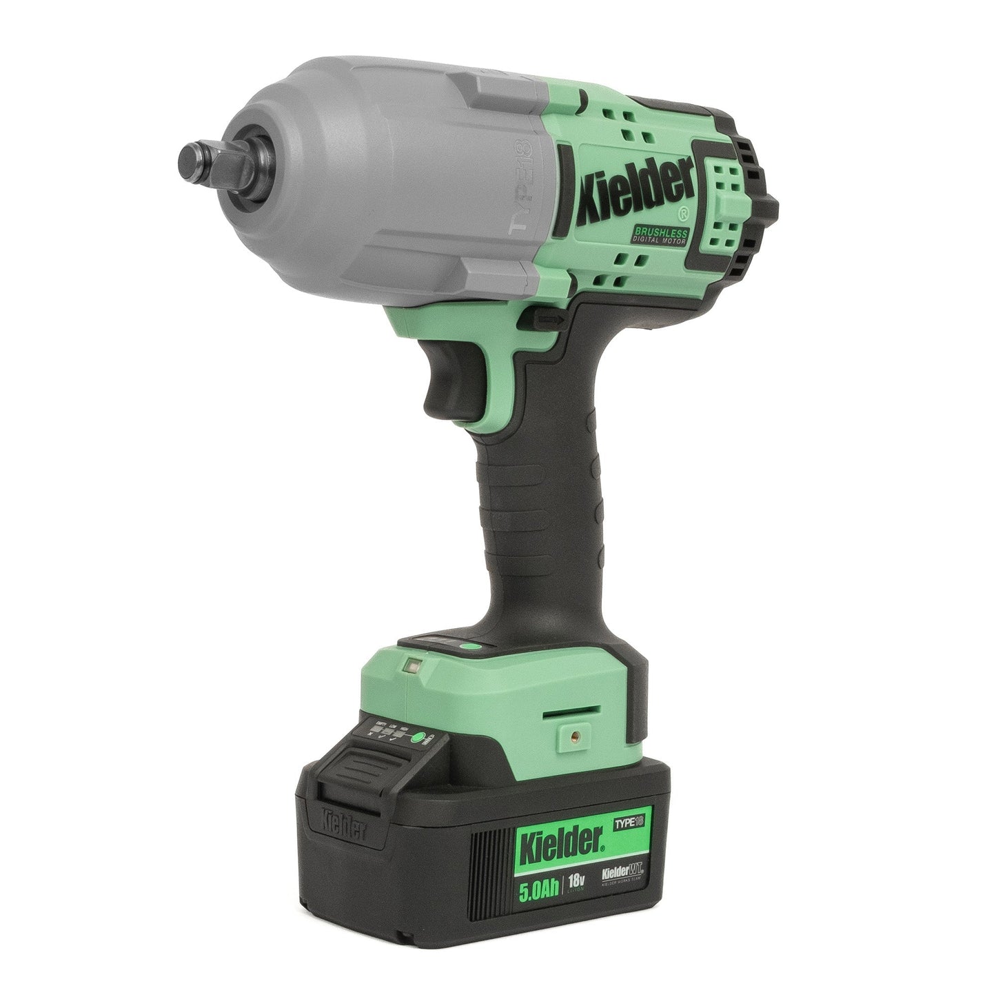 Kielder TYPE18 18v Loaded Wheel Tech Kit - High Torque Impact Wrench