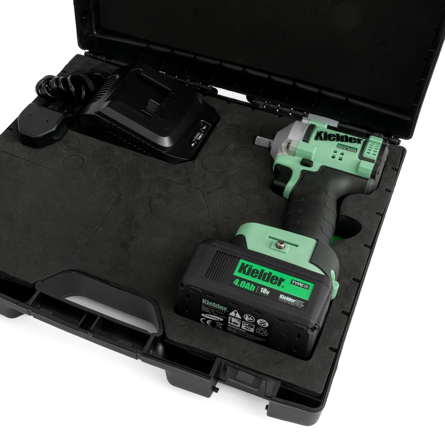 Kielder TYPE18 18V Ultra Compact Impact Wrench Rally Kit - RRS Store Exclusive - Race Rally Supplies