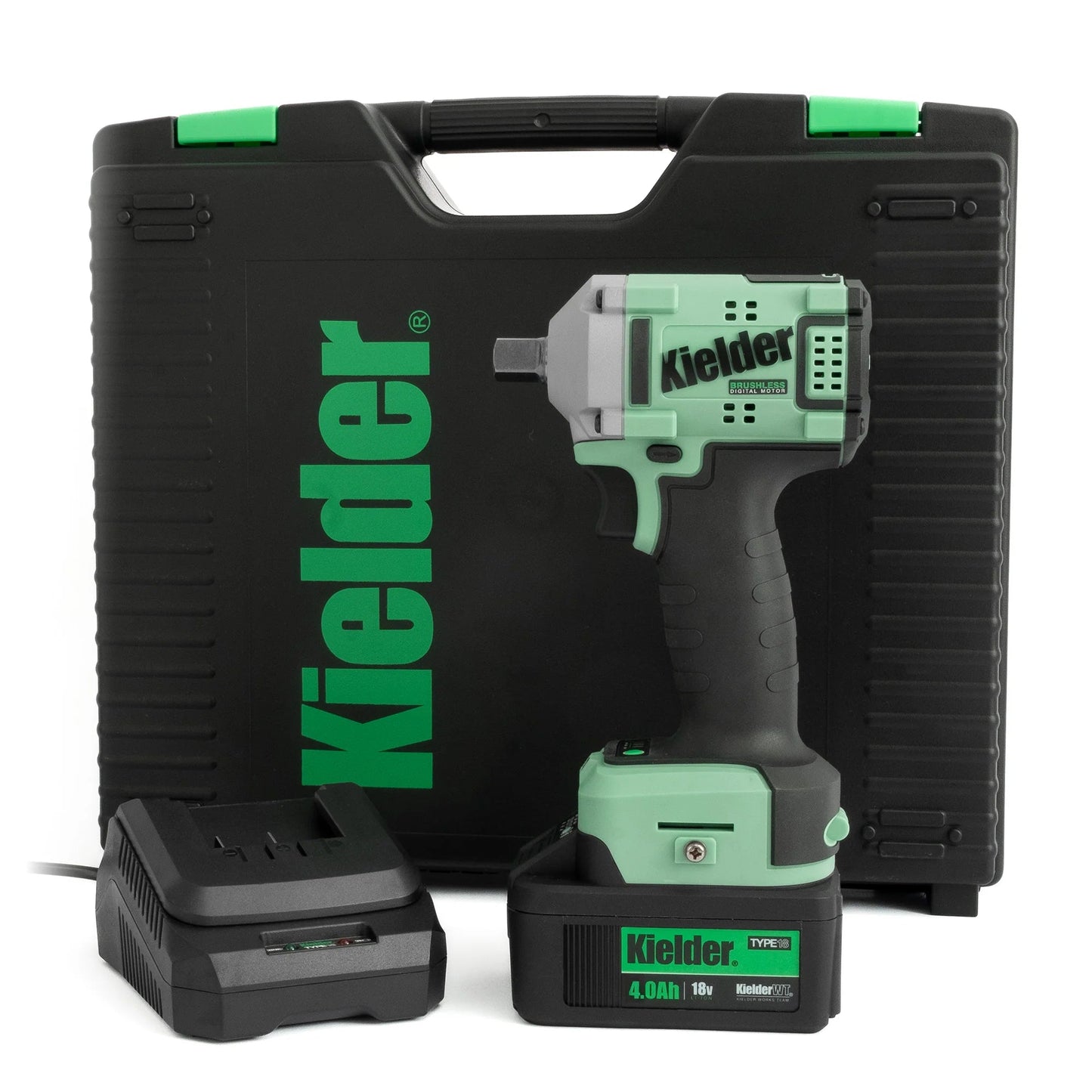 Kielder TYPE18 18V Ultra Compact Impact Wrench Rally Kit - RRS Store Exclusive - Race Rally Supplies