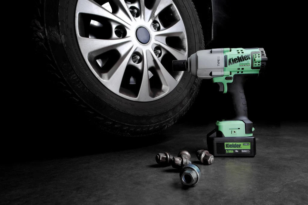 Kielder TYPE18 3 Battery Bundle Box (High Torque Impact Wrench & Ultra Compact Impact Wrench) - Race Rally Supplies