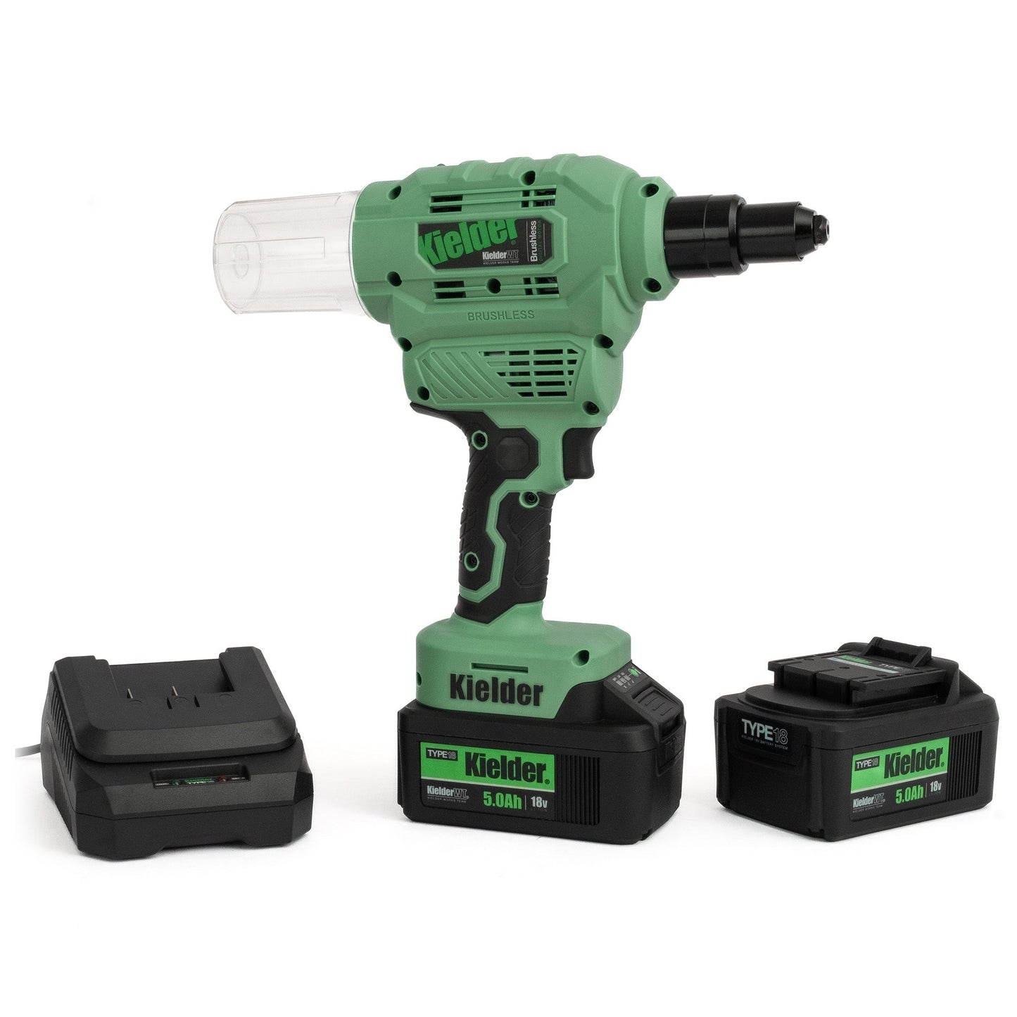 Kielder TYPE18 Heavy-duty 18v Brushless Riveter - Race Rally Supplies