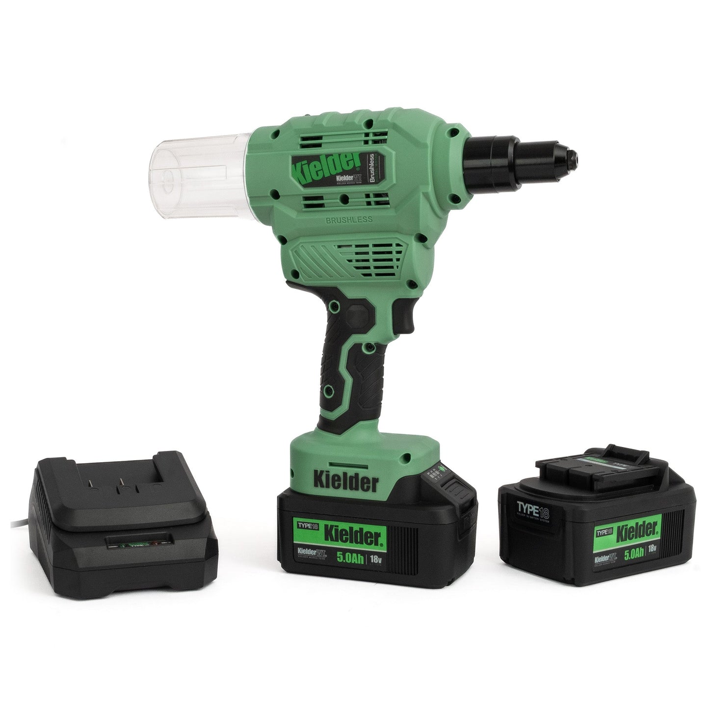 Kielder TYPE18 Heavy - duty 18v Brushless Riveter - Race Rally Supplies