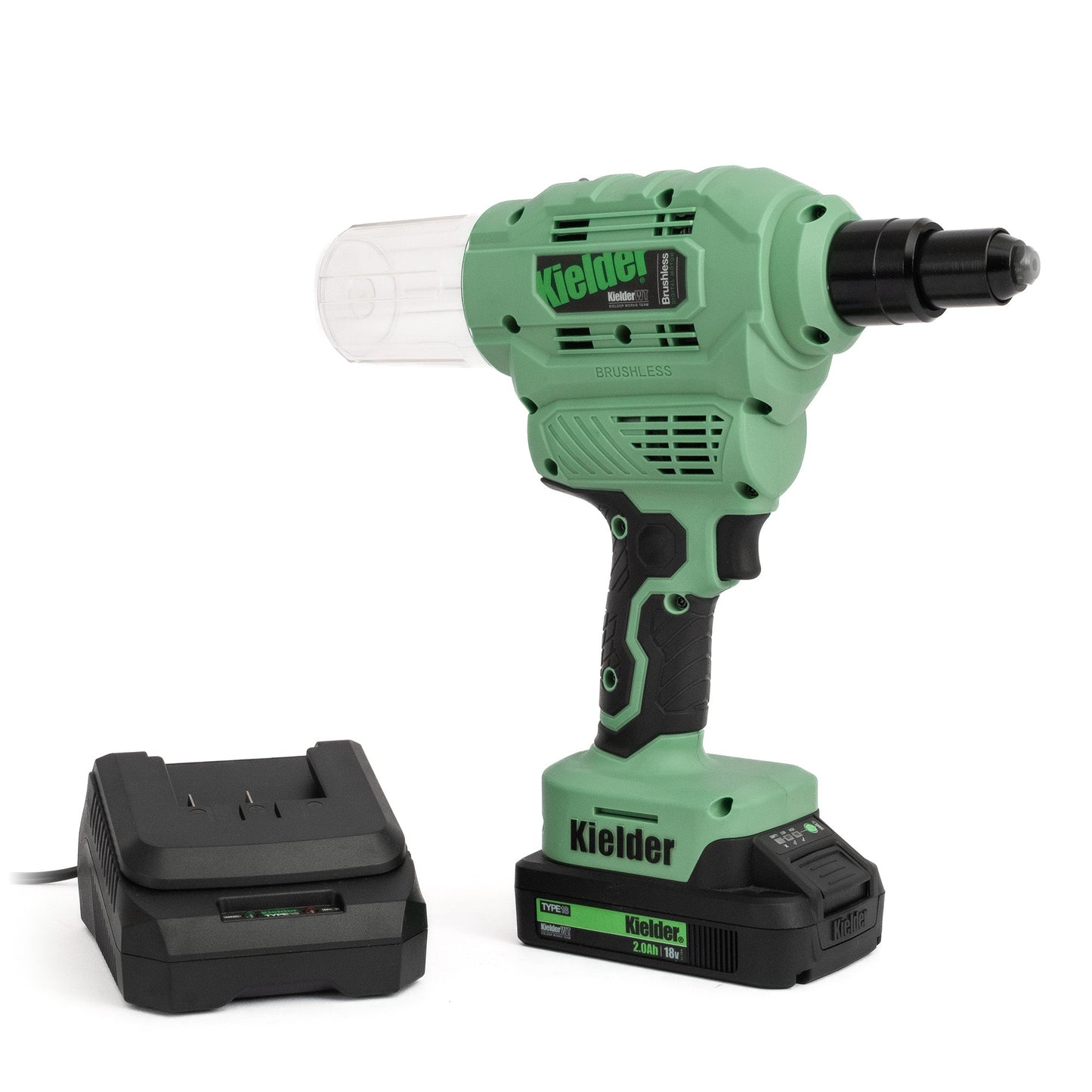 Kielder TYPE18 Heavy - duty 18v Brushless Riveter - Race Rally Supplies