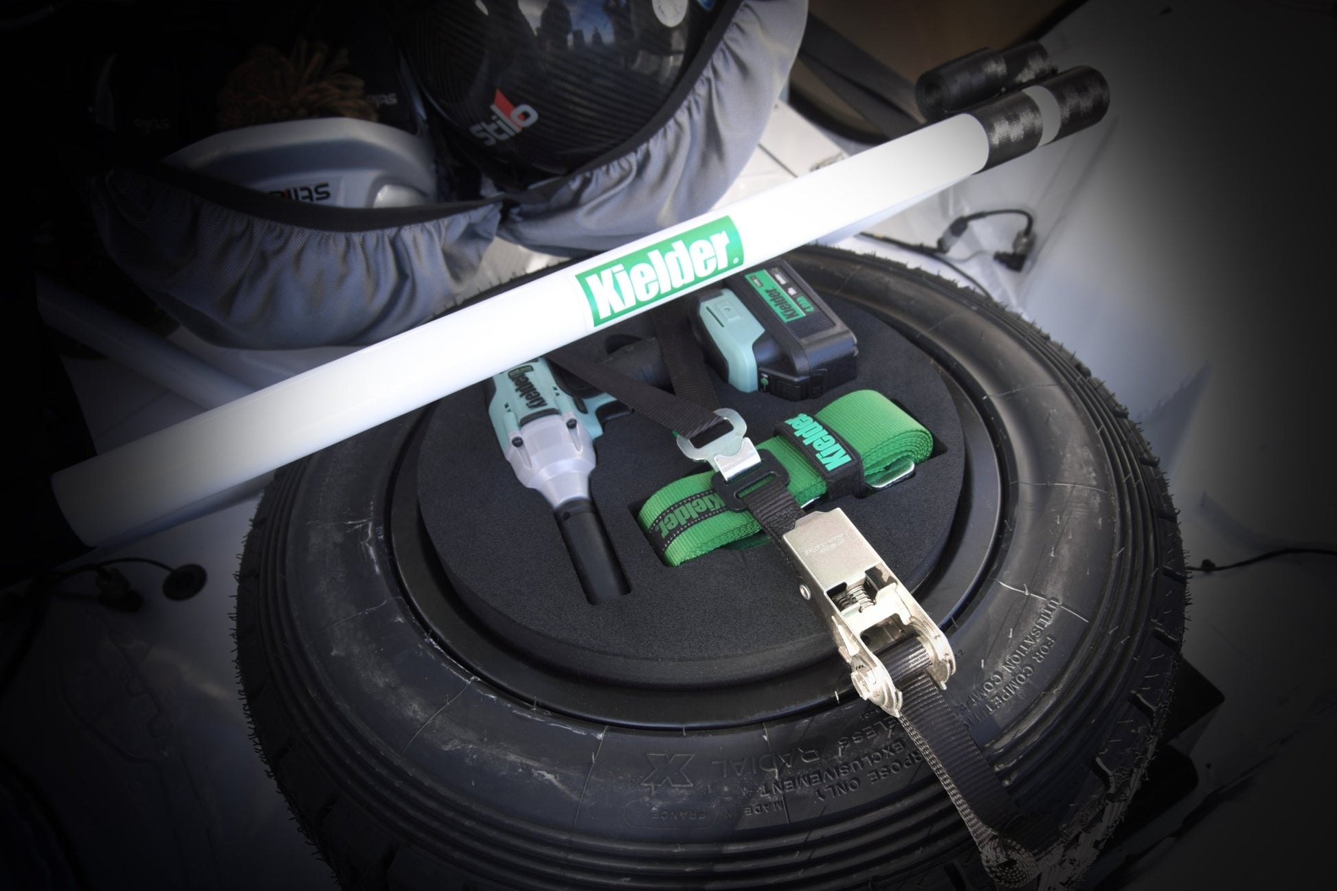 KWT - 017 Spare Wheel Impact Wrench Holder - Race Rally Supplies