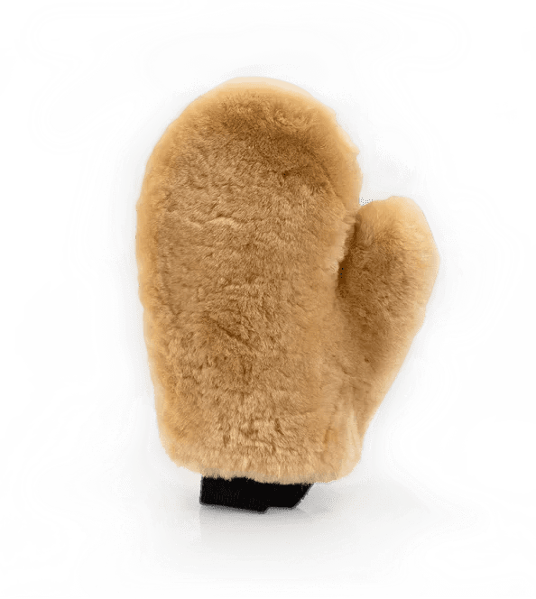 Lambs Wool Wash Mitt Automotive Car Cleaning Glove - Race Rally Supplies