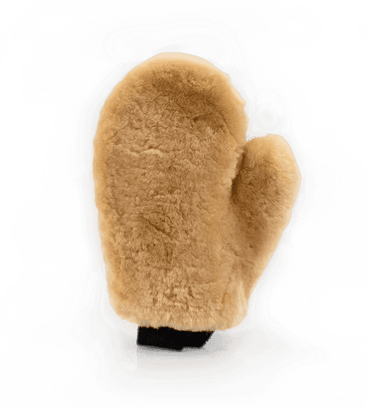 Lambs Wool Wash Mitt Automotive Car Cleaning Glove - Race Rally Supplies
