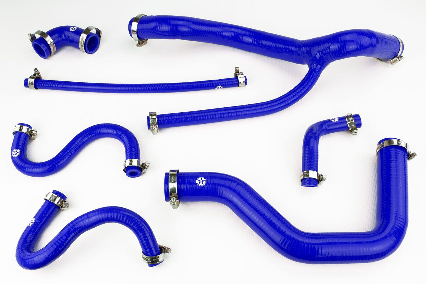Land Rover Defender 200TDI RHD '89-'91 Silicone Radiator Coolant Hose Kit - Race Rally Supplies