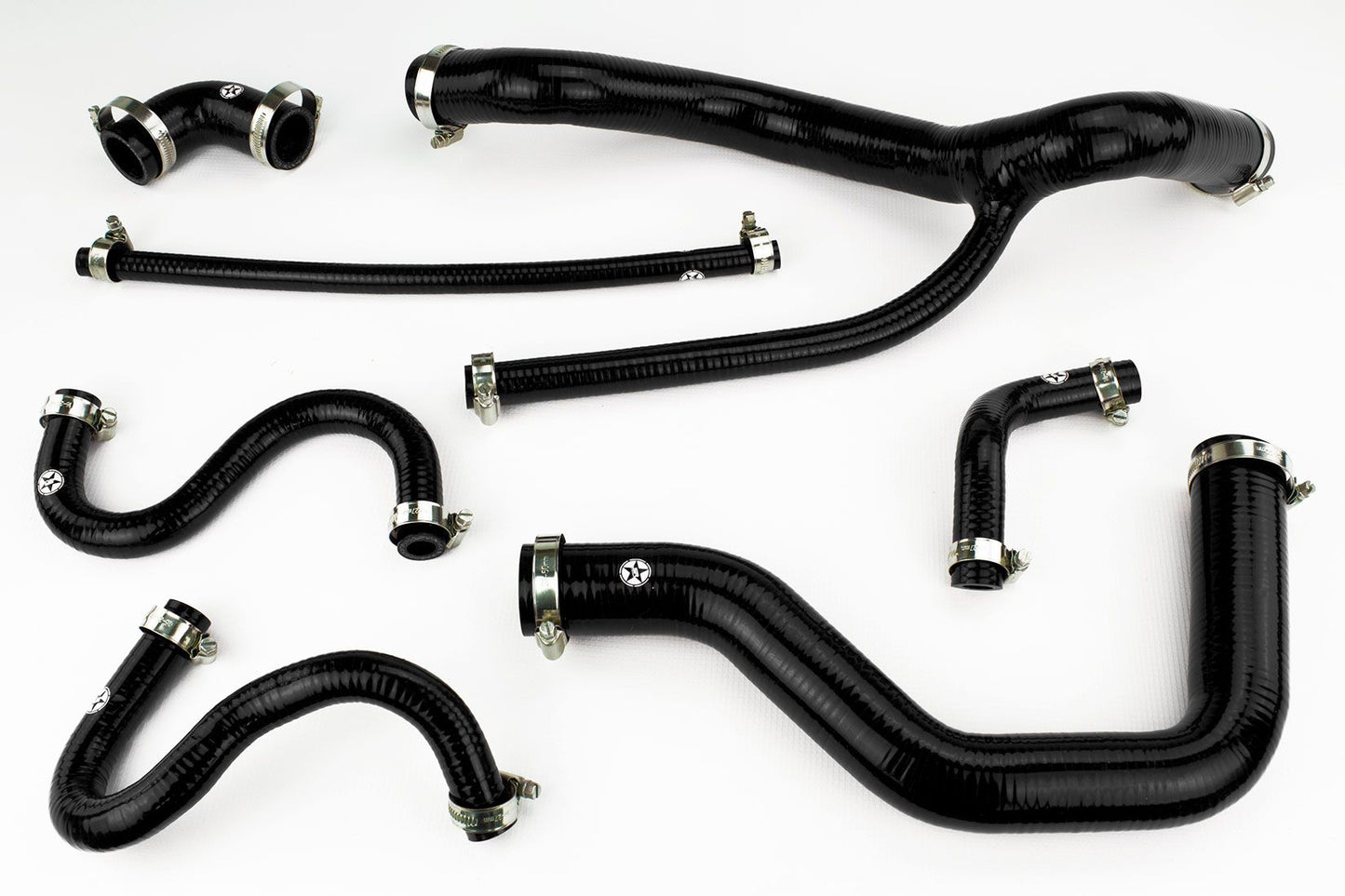 Land Rover Defender 200TDI RHD '89-'91 Silicone Radiator Coolant Hose Kit - Race Rally Supplies