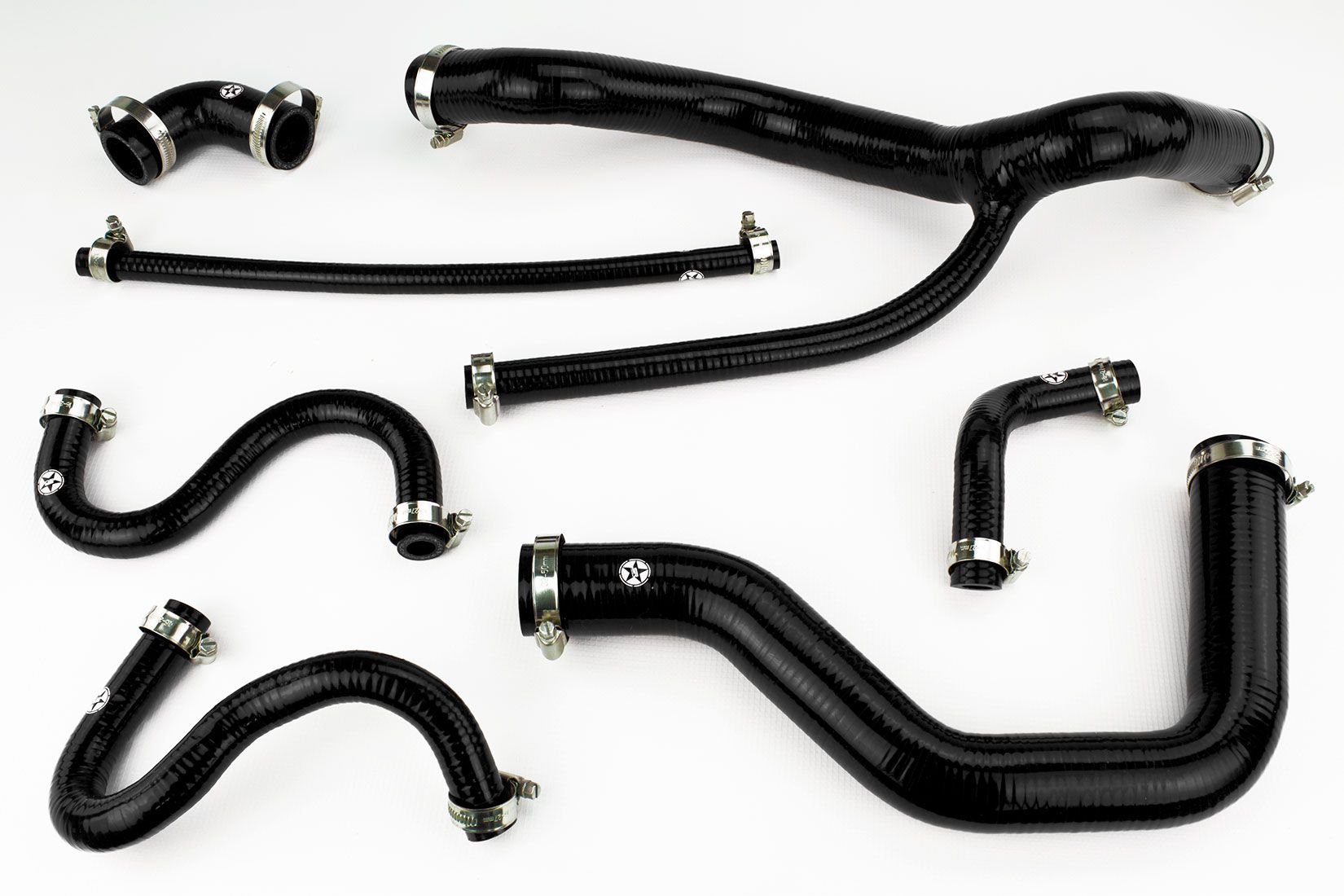 Land Rover Defender 200TDI RHD '89-'91 Silicone Radiator Coolant Hose Kit - Race Rally Supplies