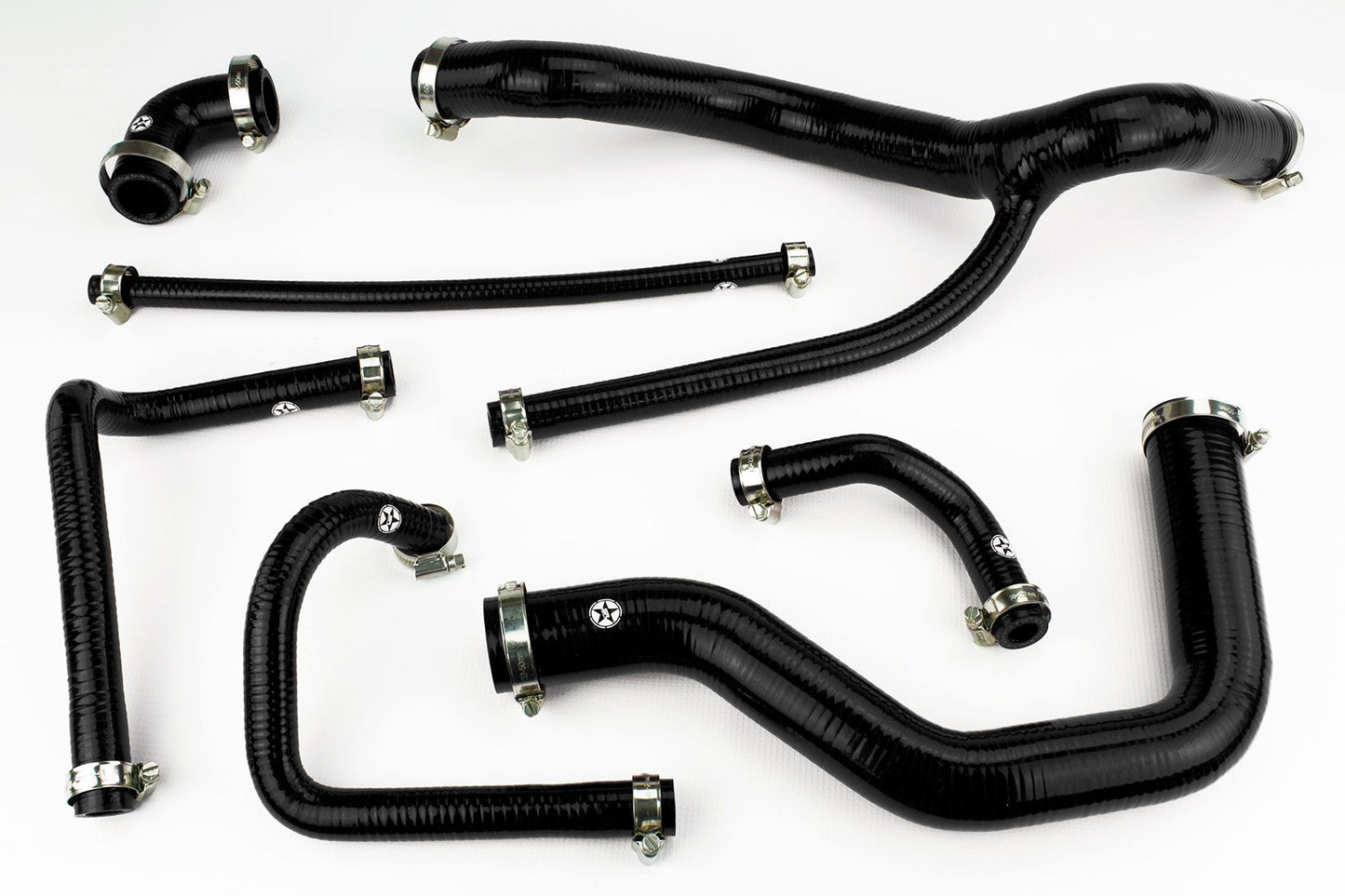 Land Rover Defender 200TDI RHD '91-'94 Silicone Radiator Coolant Hose Kit - Race Rally Supplies