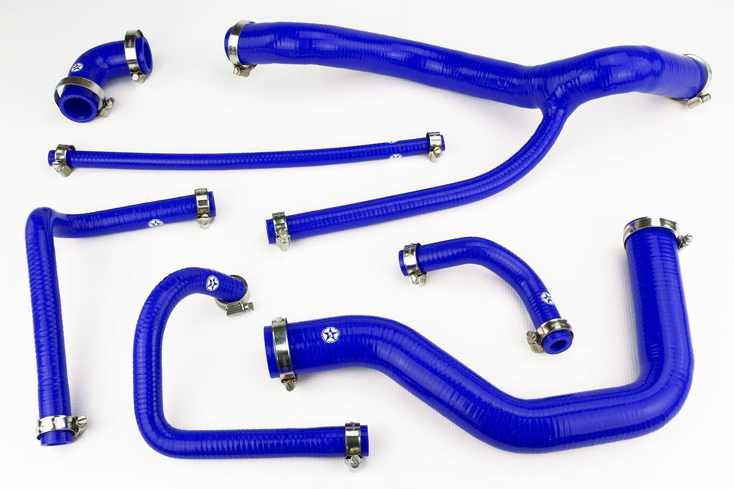 Land Rover Defender 200TDI RHD '91-'94 Silicone Radiator Coolant Hose Kit - Race Rally Supplies