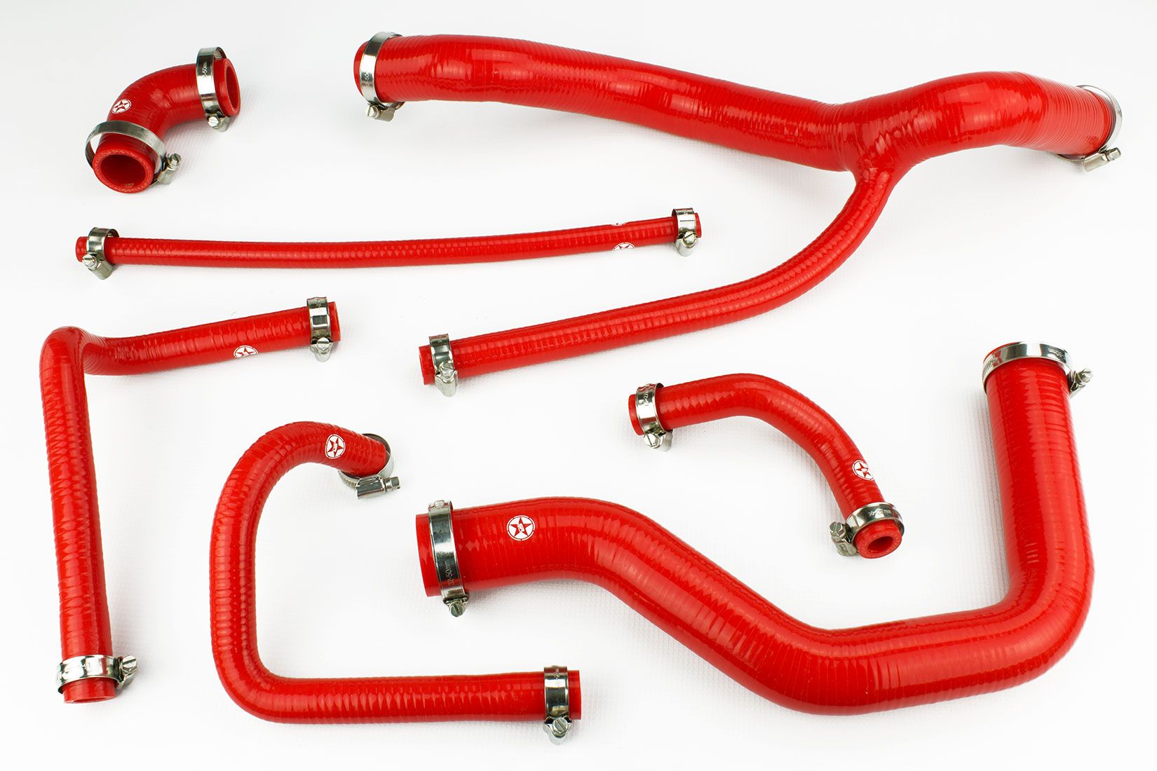 Land Rover Defender 200TDI RHD '91-'94 Silicone Radiator Coolant Hose Kit - Race Rally Supplies