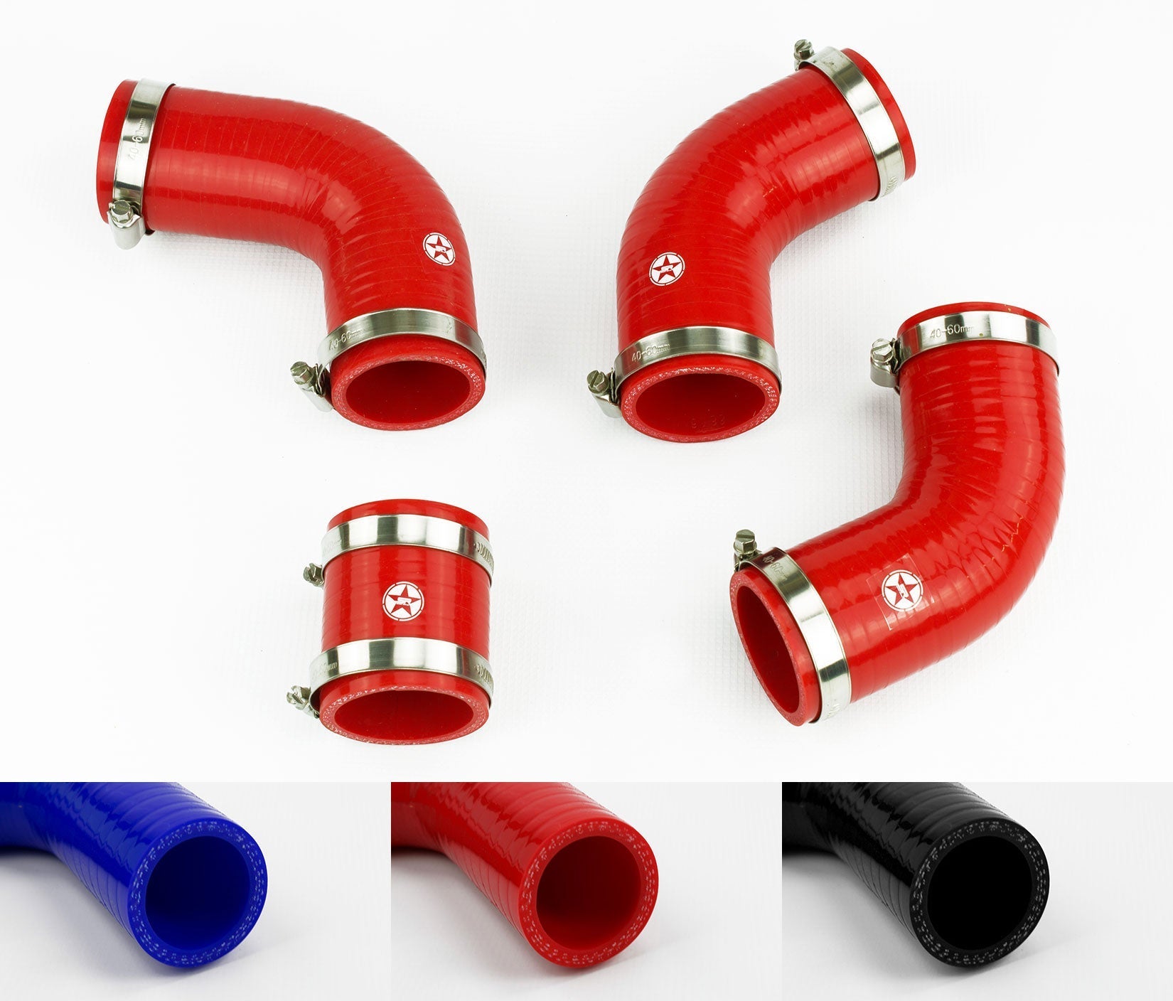 Land Rover Defender 200TDI Silicone Intercooler Hose Kit - Race Rally Supplies