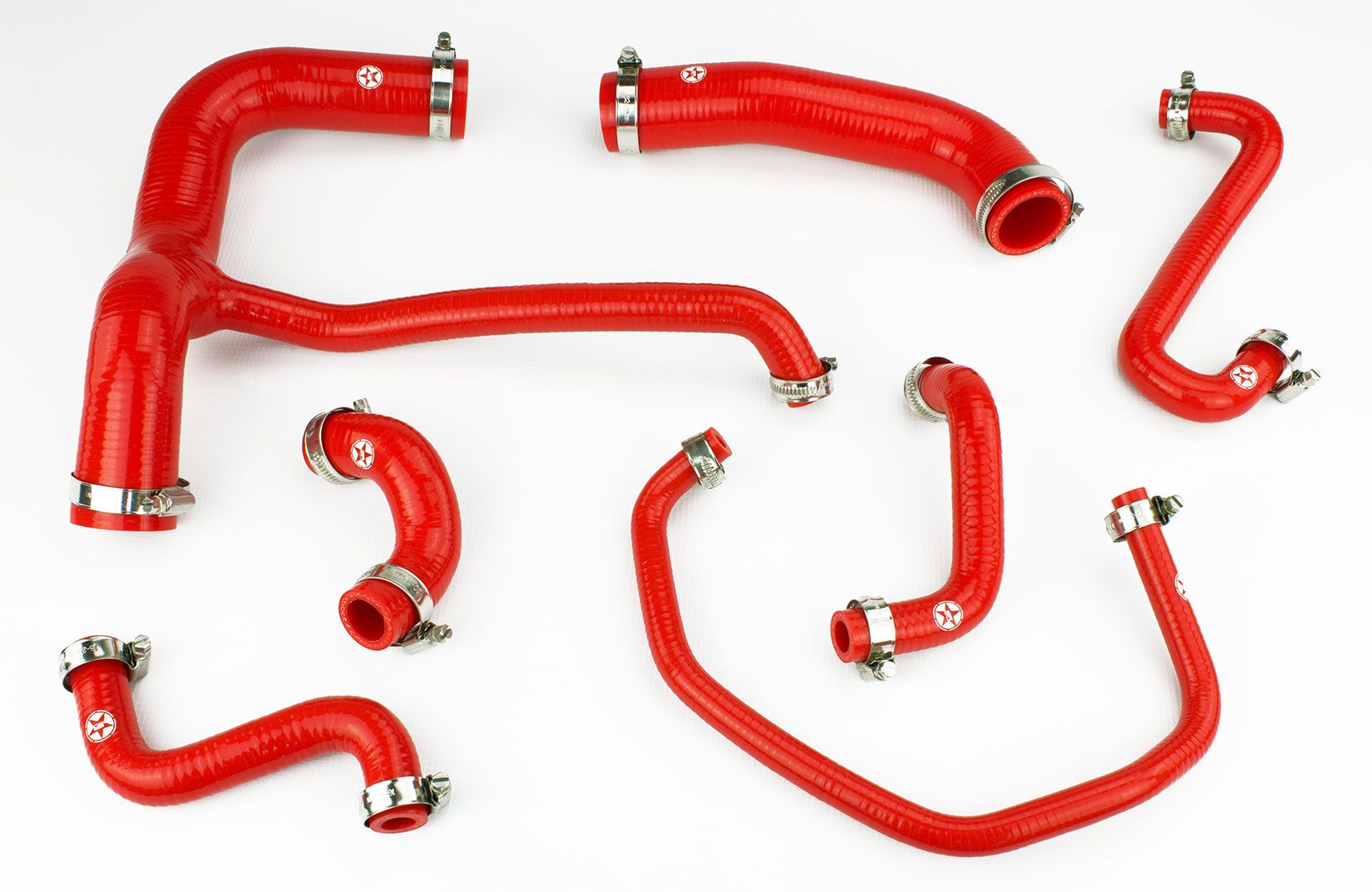 Land Rover Discovery 200TDI Silicone Radiator Coolant Hose Kit - Race Rally Supplies