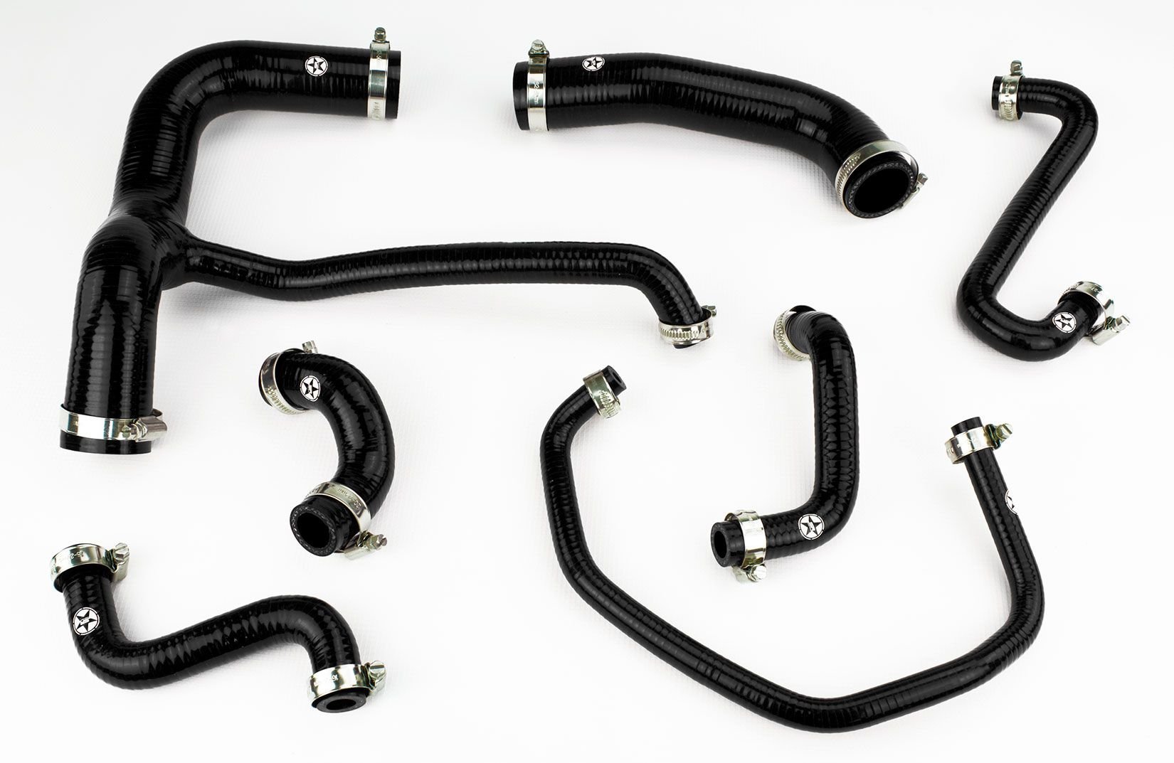 Land Rover Discovery 200TDI Silicone Radiator Coolant Hose Kit - Race Rally Supplies