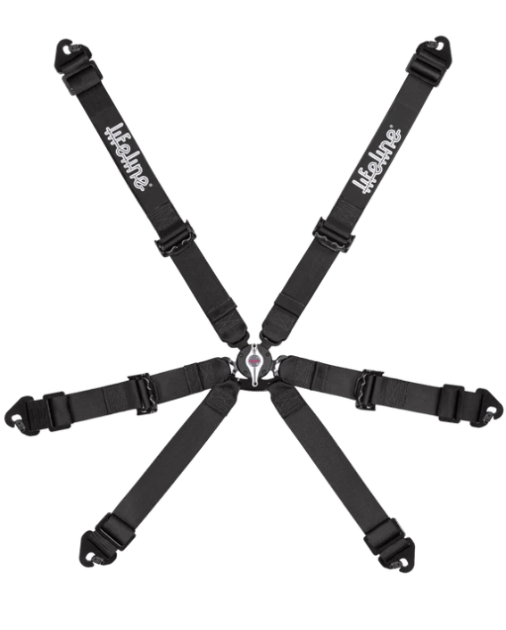Lifeline 6 Point Becketts FIA Race Harness FIA 8853-2016 - Race Rally Supplies