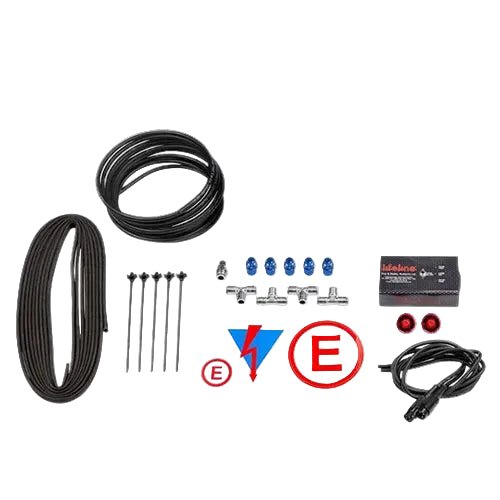 Lifeline Zero 2020 Electrical Fire Extinguisher Fitting Kit (Plumbing Only) - Race Rally Supplies