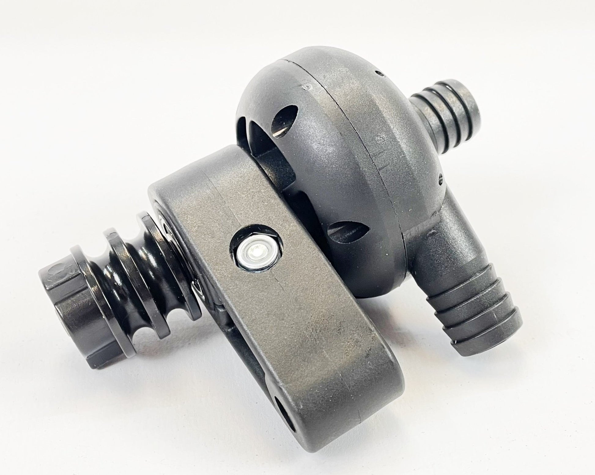 Lightweight Black Plastic Water Pump Suitable for IAME X30 - Race Rally Supplies
