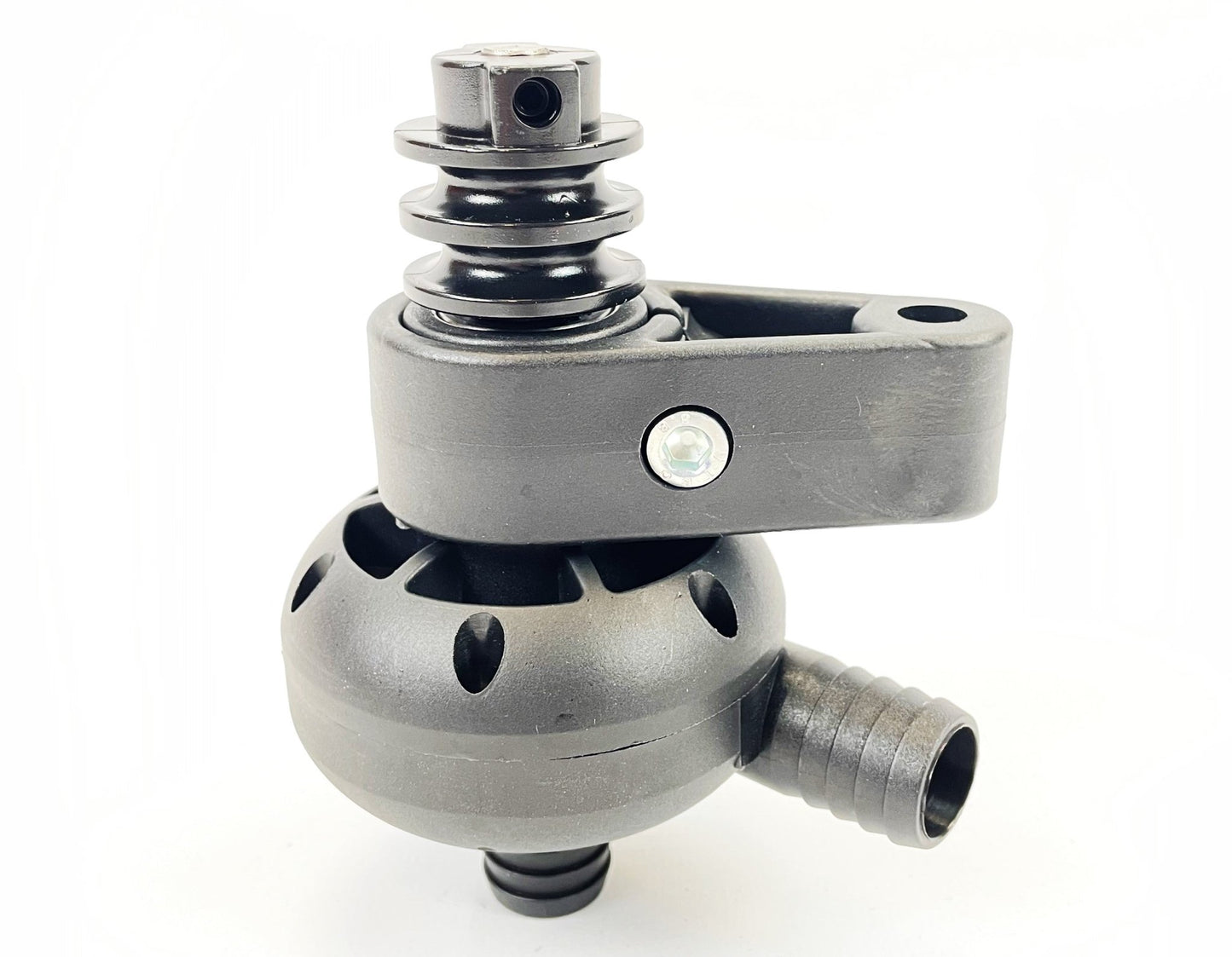 Lightweight Black Plastic Water Pump Suitable for IAME X30 - Race Rally Supplies