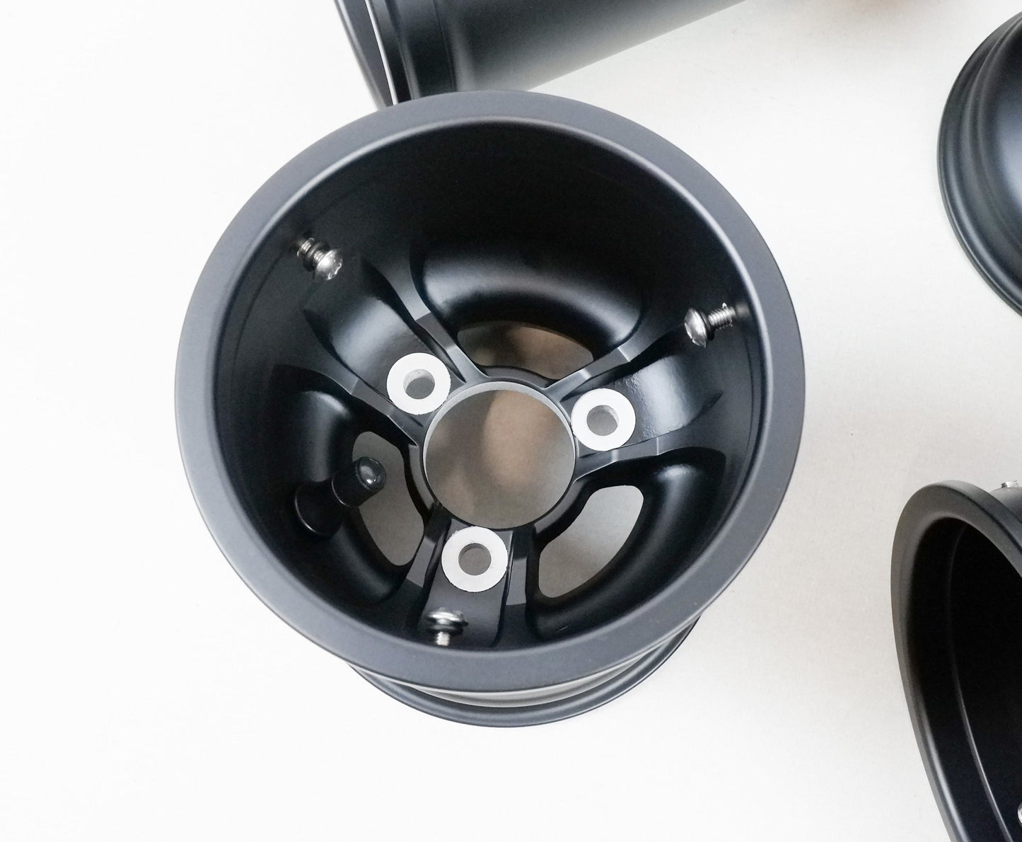 Low Volume Magnesium 130/212mm Slick Wheel Rim Set - Race Rally Supplies