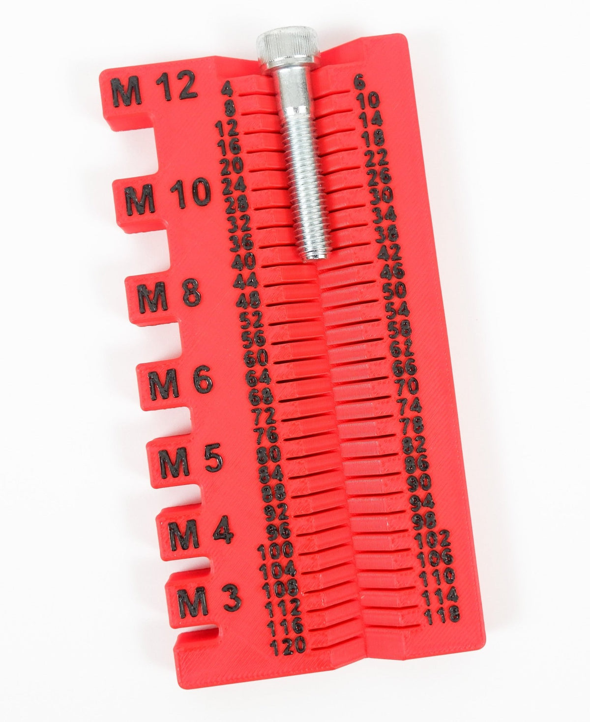 Metric Bolt & Screw Measurement Gauge - Race Rally Supplies