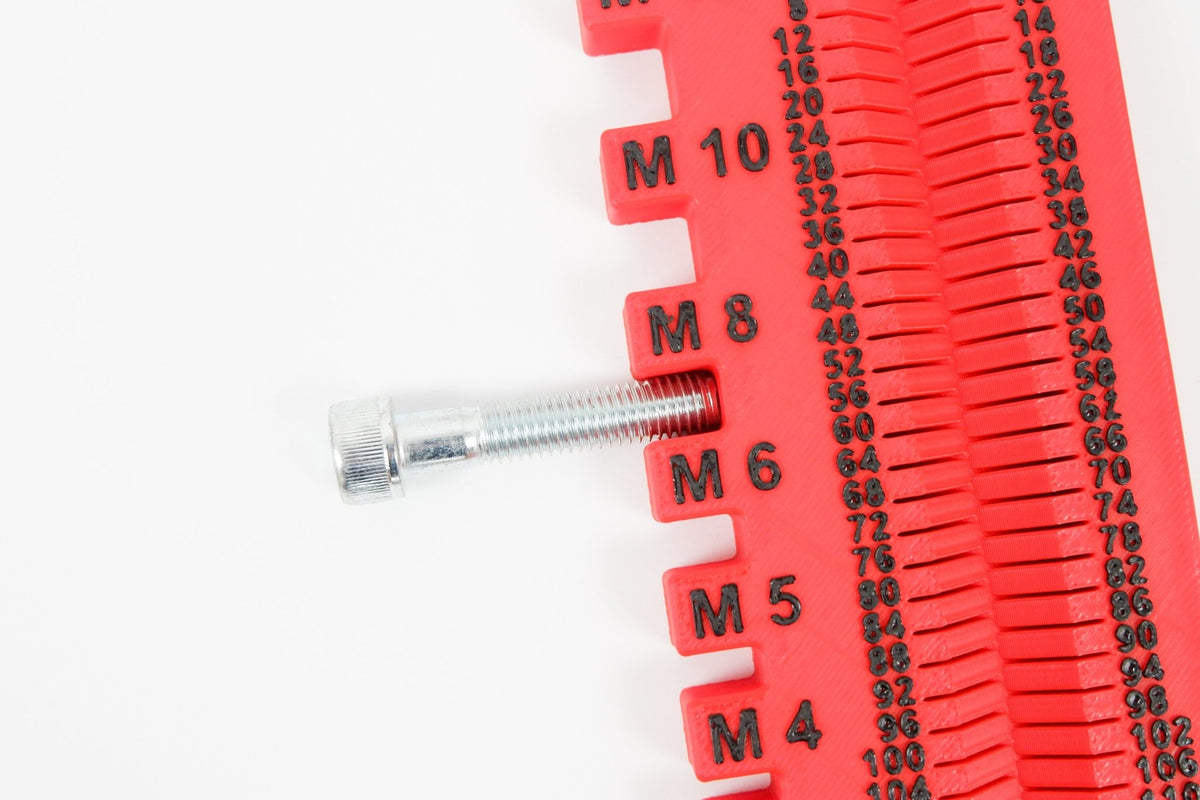 Metric Bolt & Screw Measurement Gauge - Race Rally Supplies