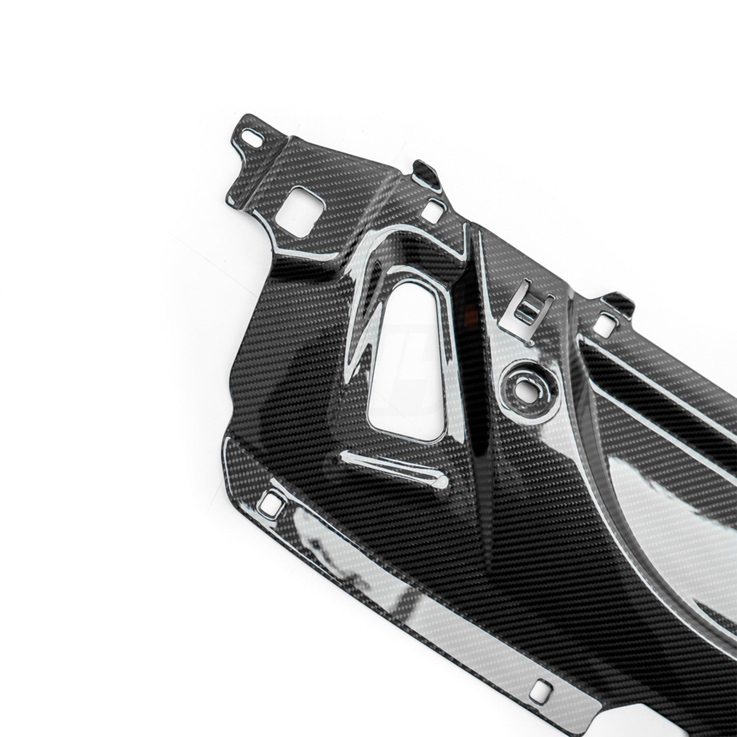 MHC+ BMW G90 & G99 M5 Full Replacement Radiator Cooling Shroud Slam Panel In Pre Preg Carbon Fibre - Race Rally Supplies
