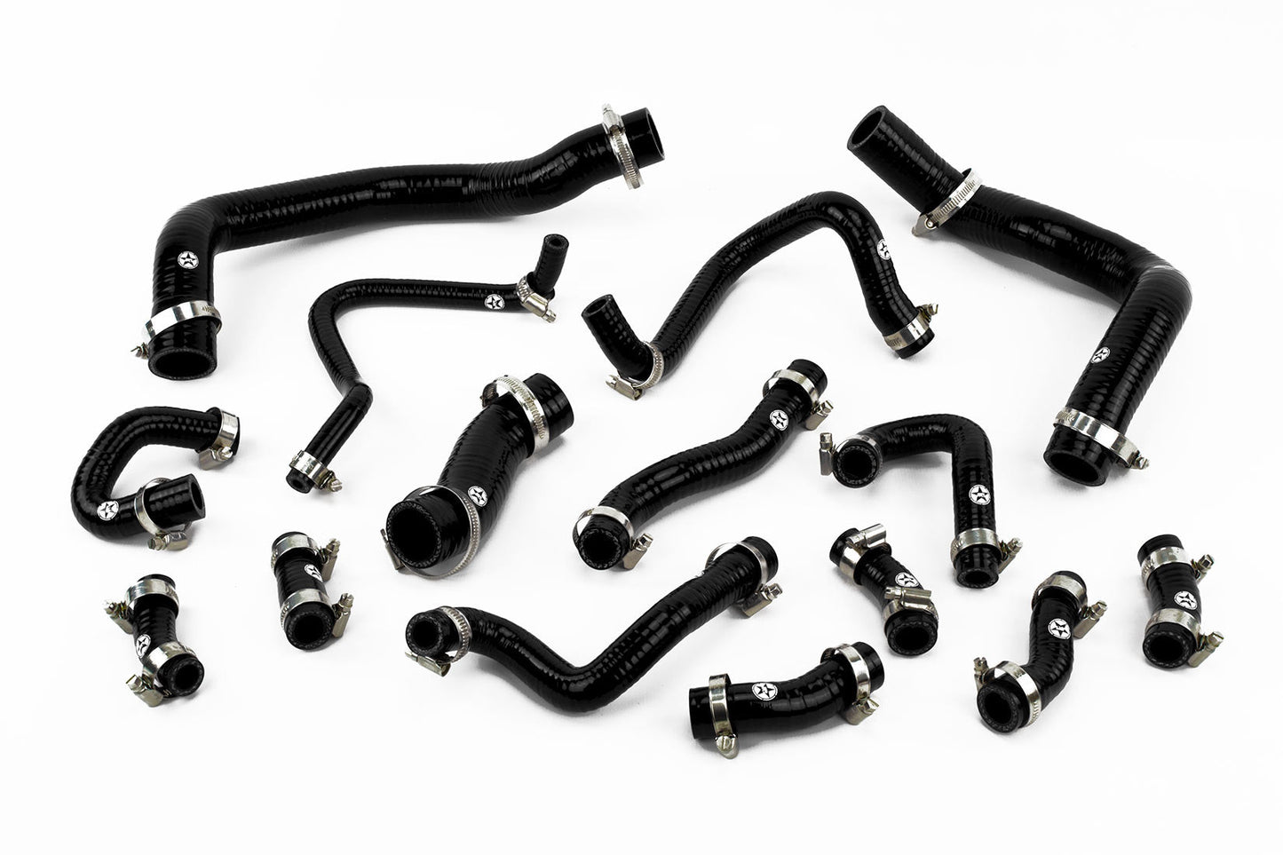 MINI Cooper S MK1 R53/R52 Manual Silicone Radiator Coolant Hose Kit - Race Rally Supplies