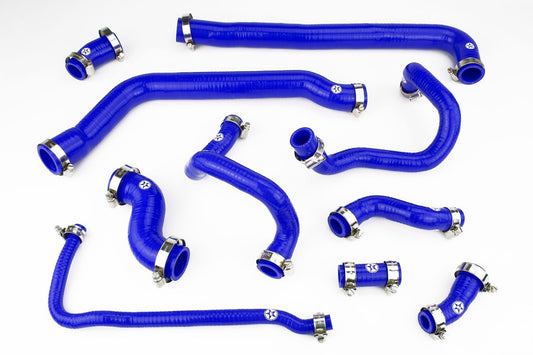 MINI One/Cooper MK1 R50/R52 AC '00-'03 Silicone Radiator Coolant Hose Kit - Race Rally Supplies
