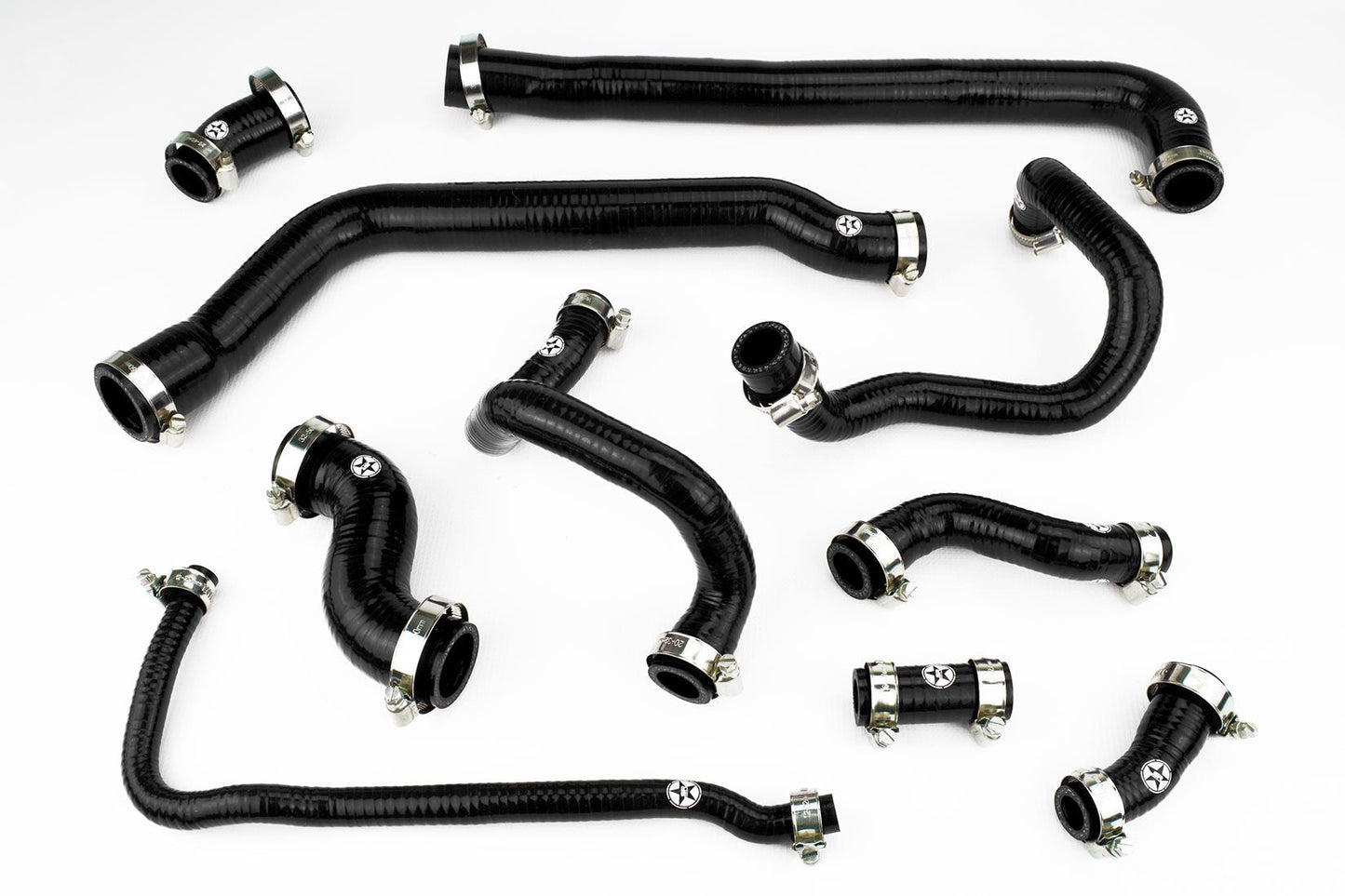 MINI One/Cooper MK1 R50/R52 AC '00-'03 Silicone Radiator Coolant Hose Kit - Race Rally Supplies